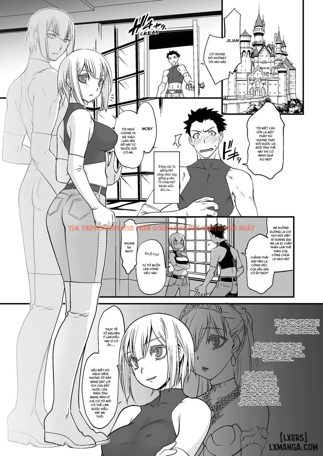 Trang truyện 3 trong truyện tranh Kishi Danchou Kanrakusu - Chap 1 - lxmanga.org