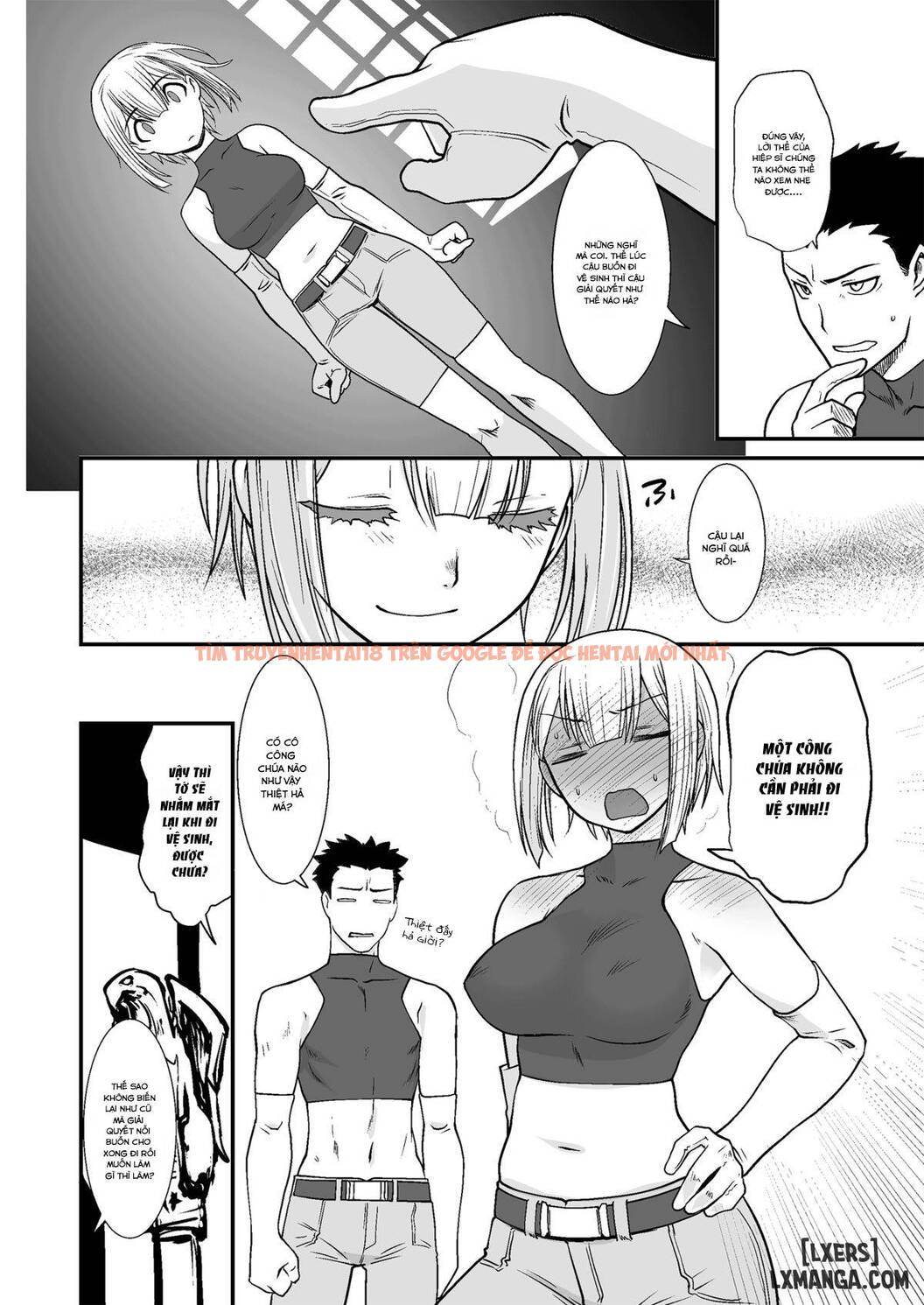 Trang truyện 4 trong truyện tranh Kishi Danchou Kanrakusu - Chap 1 - lxmanga.org