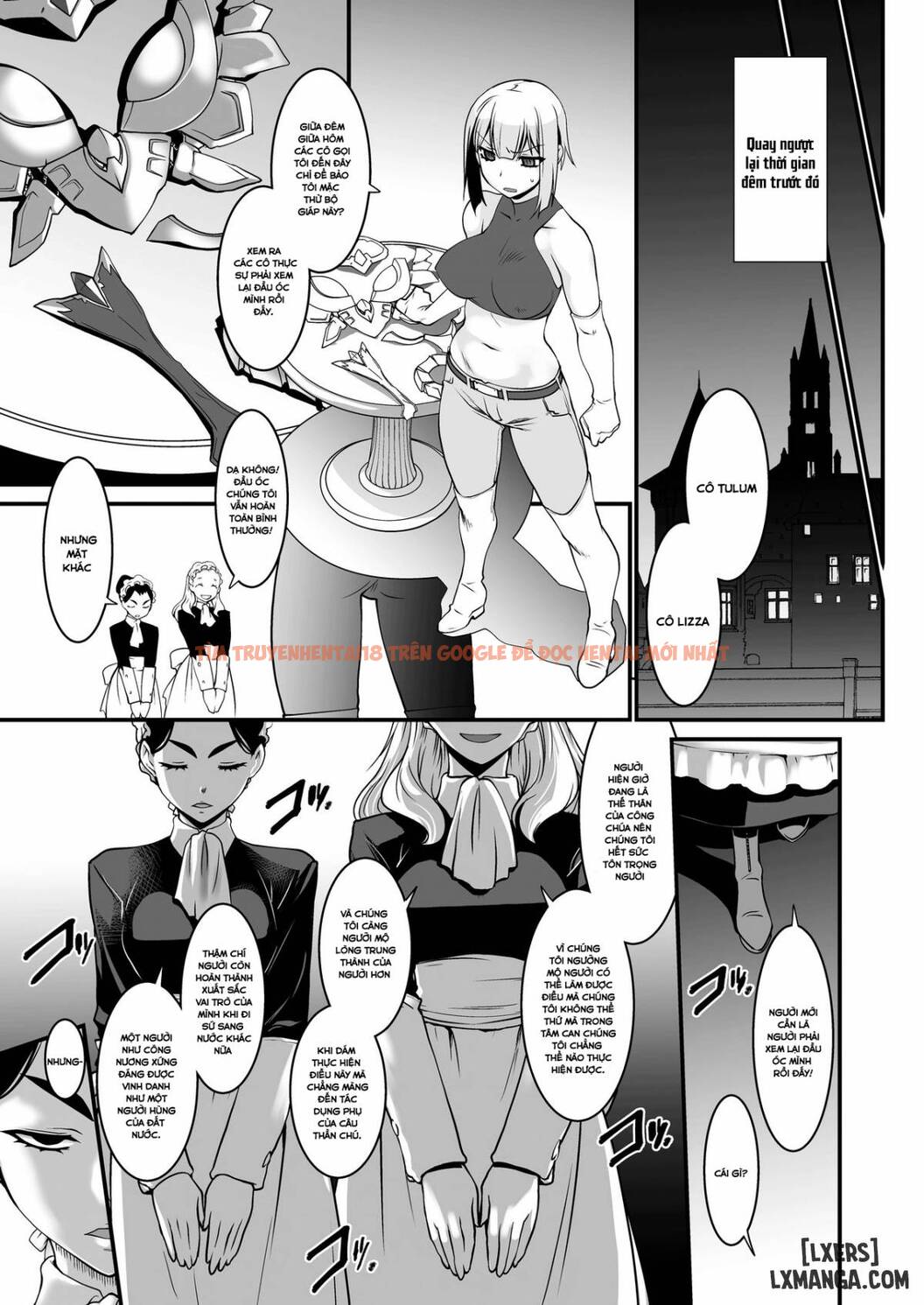 Trang truyện 3 trong truyện tranh Kishi Danchou Kanrakusu - Chap 2 - lxmanga.org