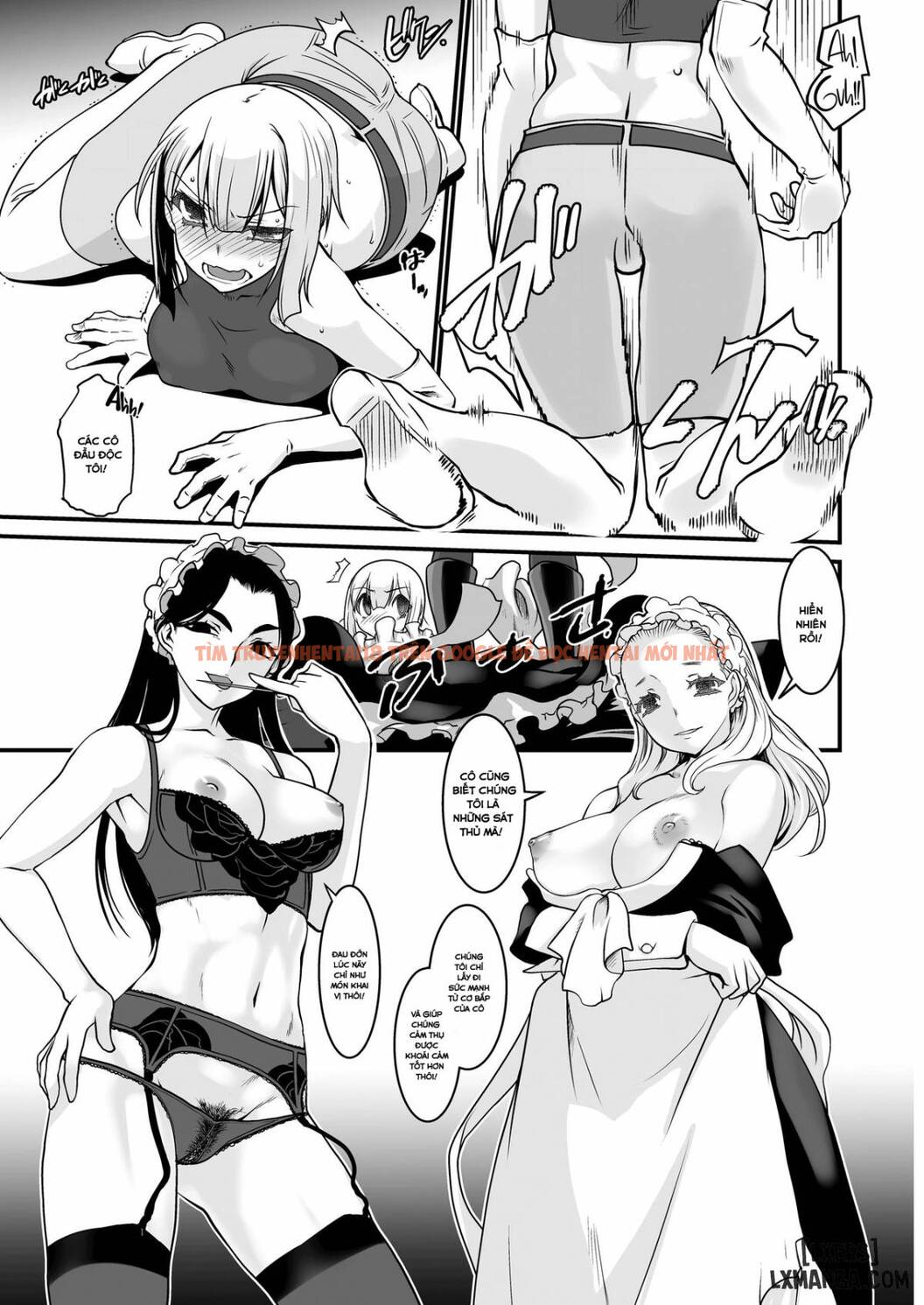 Trang truyện 7 trong truyện tranh Kishi Danchou Kanrakusu - Chap 2 - lxmanga.org