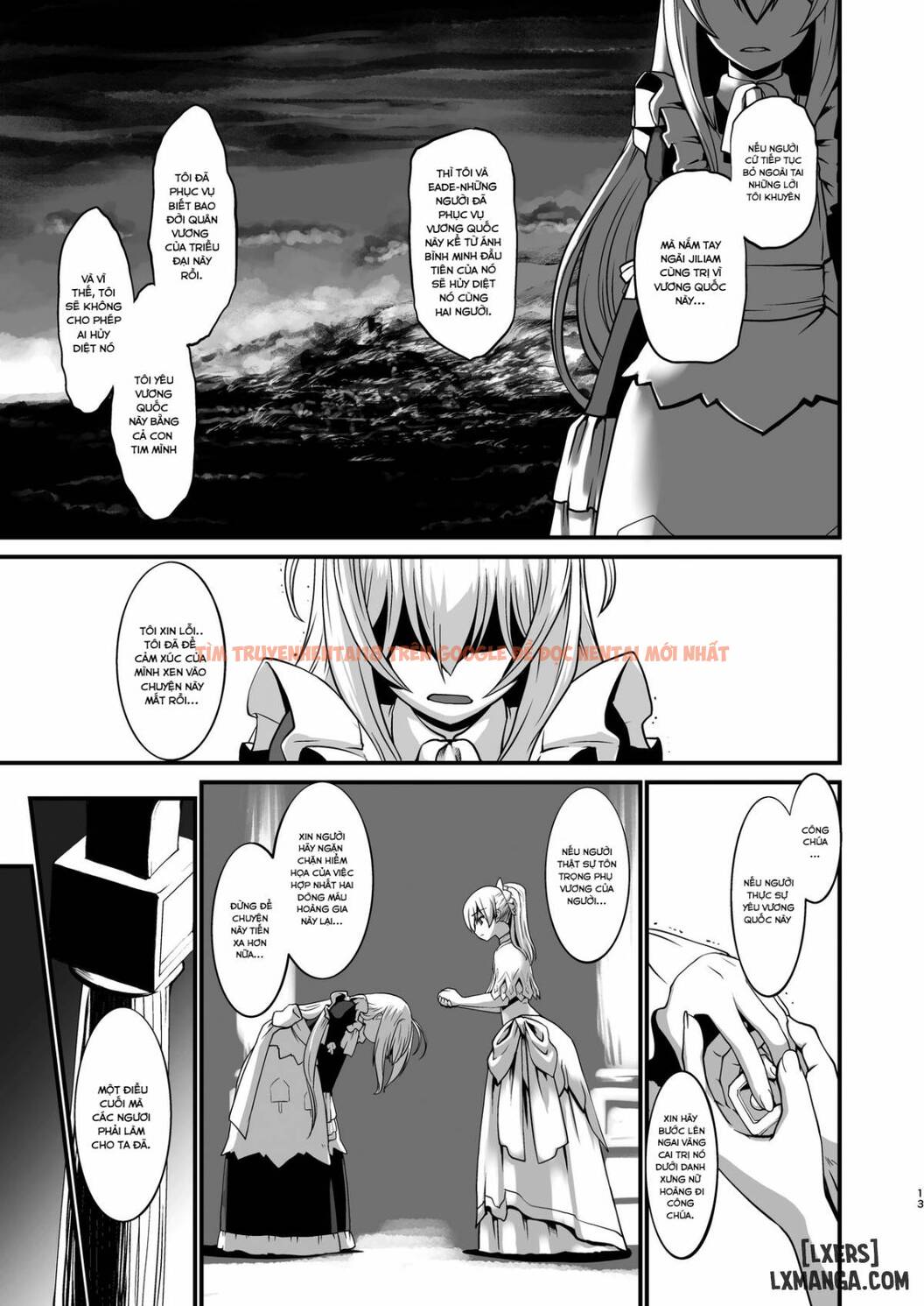 Trang truyện 11 trong truyện tranh Kishi Danchou Kanrakusu - Chap 4 END - lxmanga.org