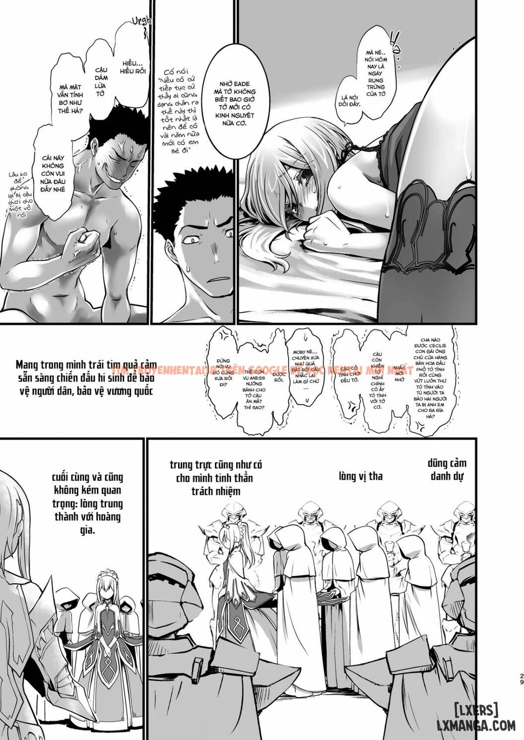 Trang truyện 27 trong truyện tranh Kishi Danchou Kanrakusu - Chap 4 END - lxmanga.org