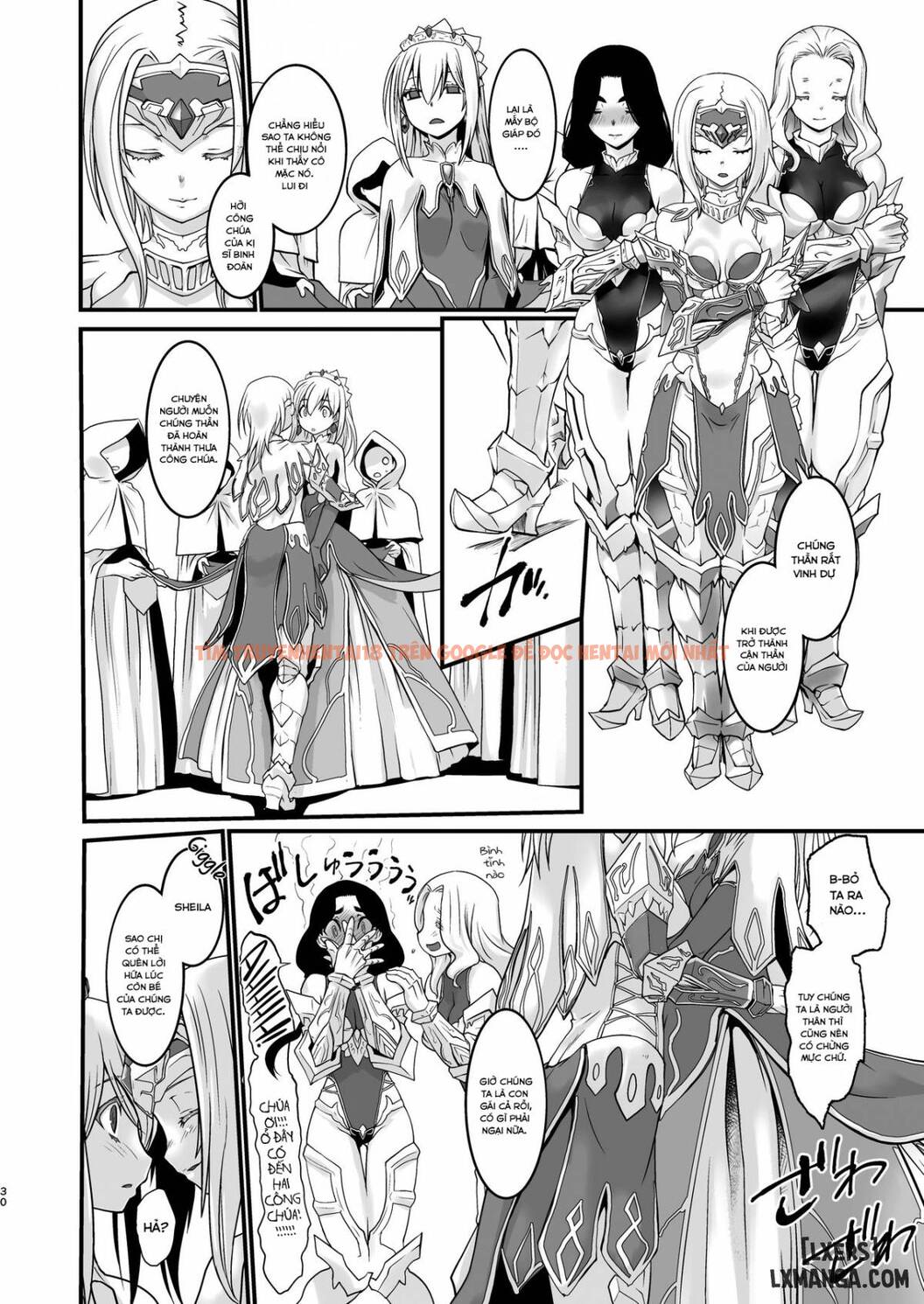 Trang truyện 28 trong truyện tranh Kishi Danchou Kanrakusu - Chap 4 END - lxmanga.org