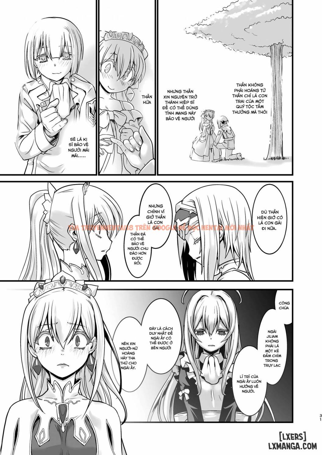 Trang truyện 29 trong truyện tranh Kishi Danchou Kanrakusu - Chap 4 END - lxmanga.org