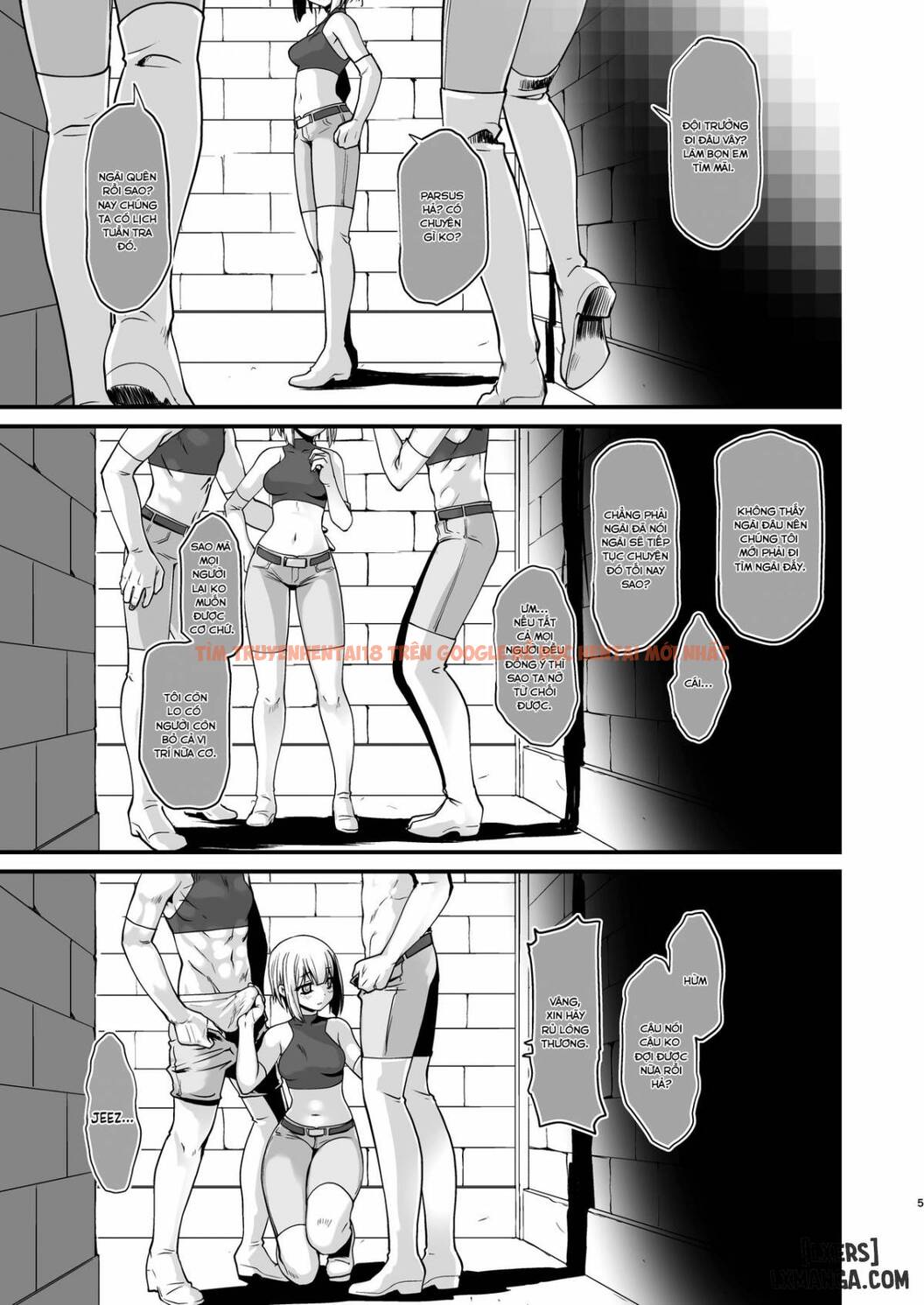 Trang truyện 3 trong truyện tranh Kishi Danchou Kanrakusu - Chap 4 END - lxmanga.org