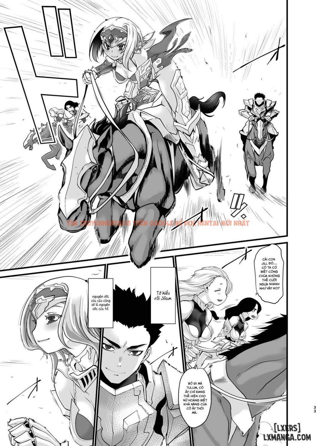 Trang truyện 31 trong truyện tranh Kishi Danchou Kanrakusu - Chap 4 END - lxmanga.org