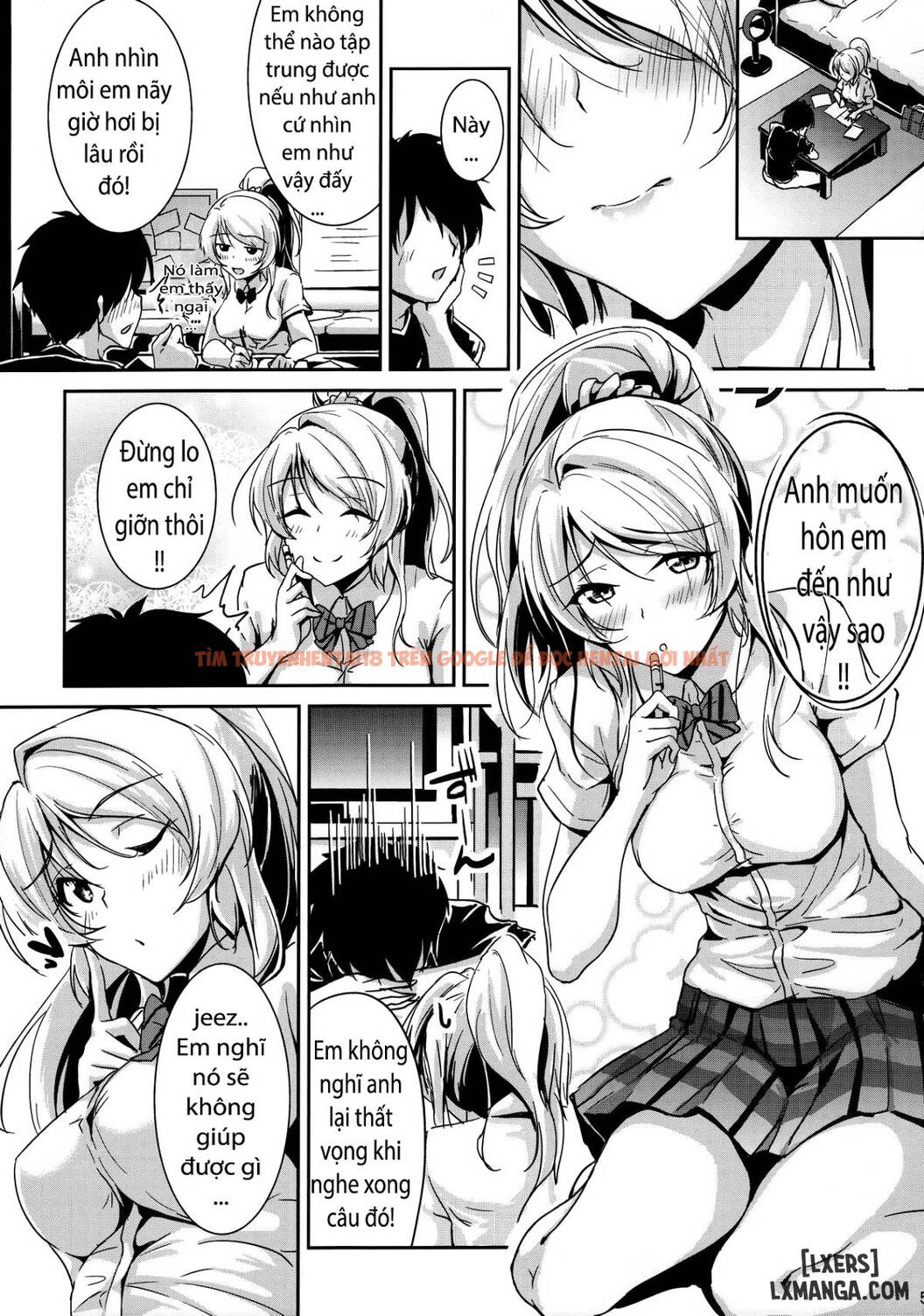 Trang truyện 2 trong truyện tranh Hôn Tớ Đi Chứ Ellie - One Shot - lxmanga.org