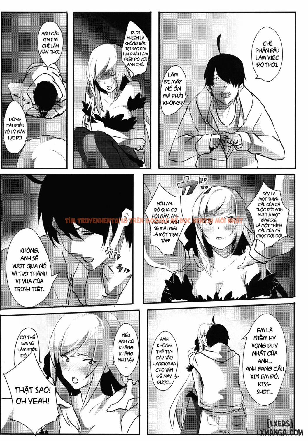 Trang truyện 4 trong truyện tranh Hôn Xong Phập - One Shot - hentai24h.pro