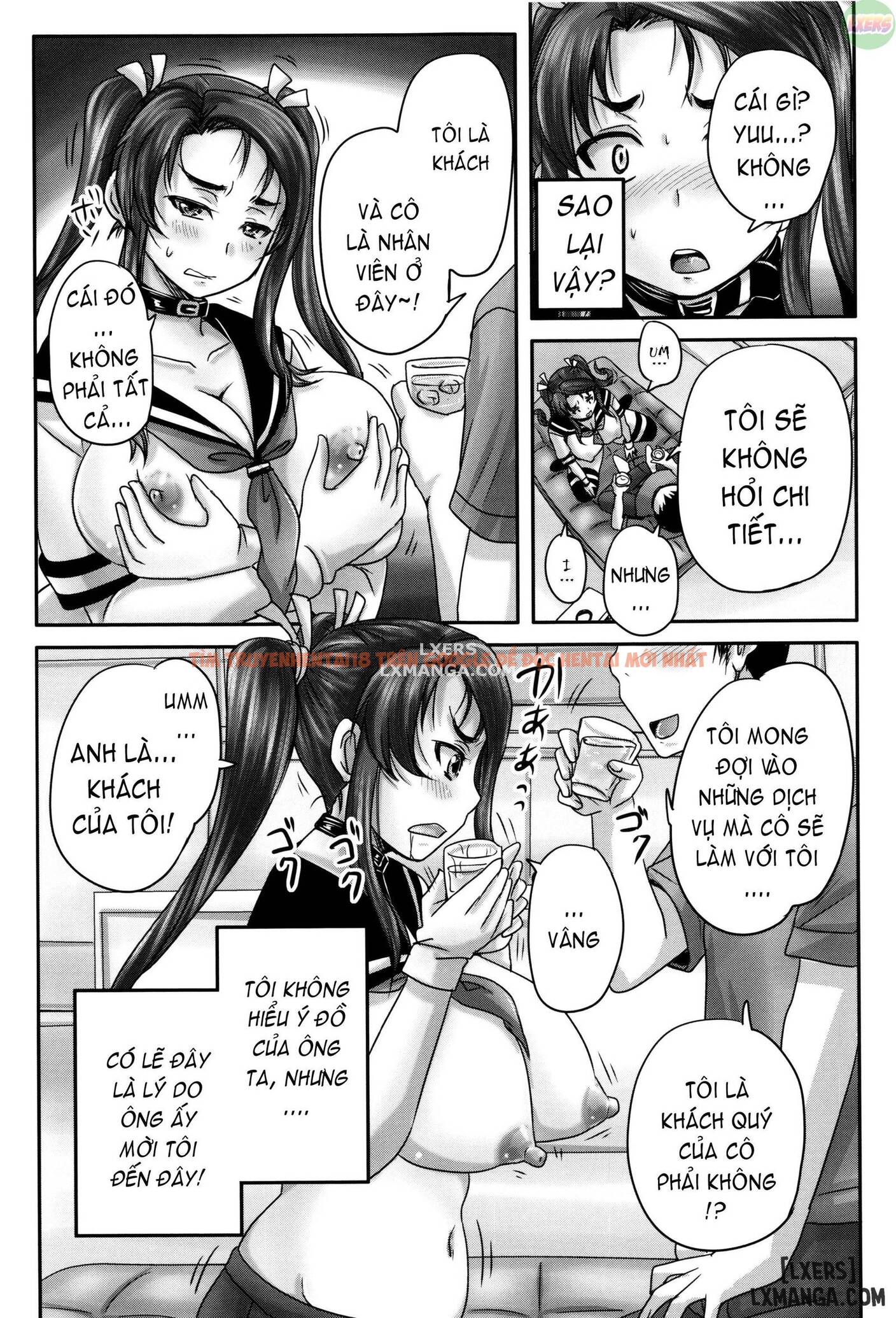Trang truyện 18 trong truyện tranh Kissa Hitozuma Nikudorei - Chapter 1 - hentai24h.pro