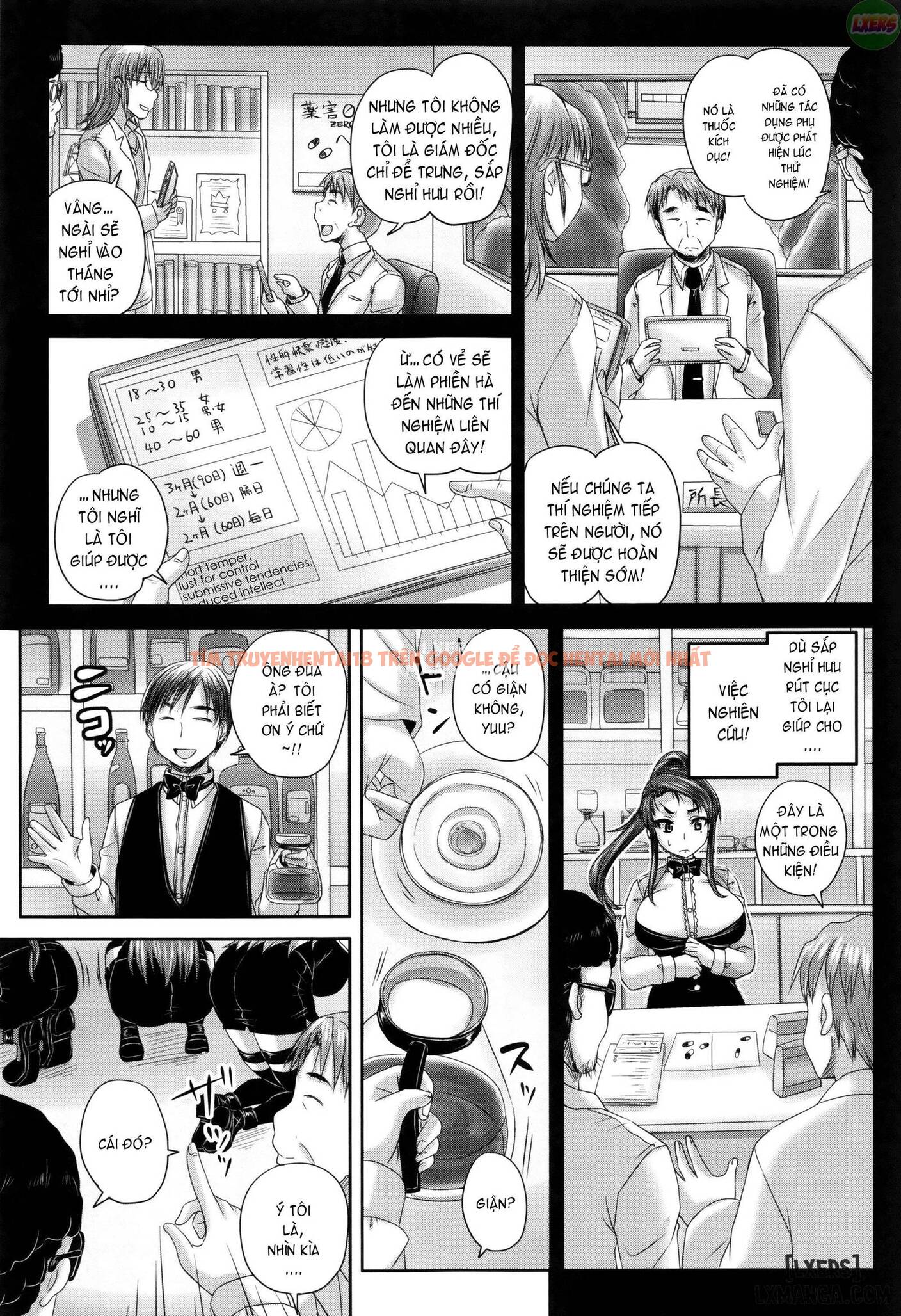 Trang truyện 15 trong truyện tranh Kissa Hitozuma Nikudorei - Chapter 6 - hentai24h.pro