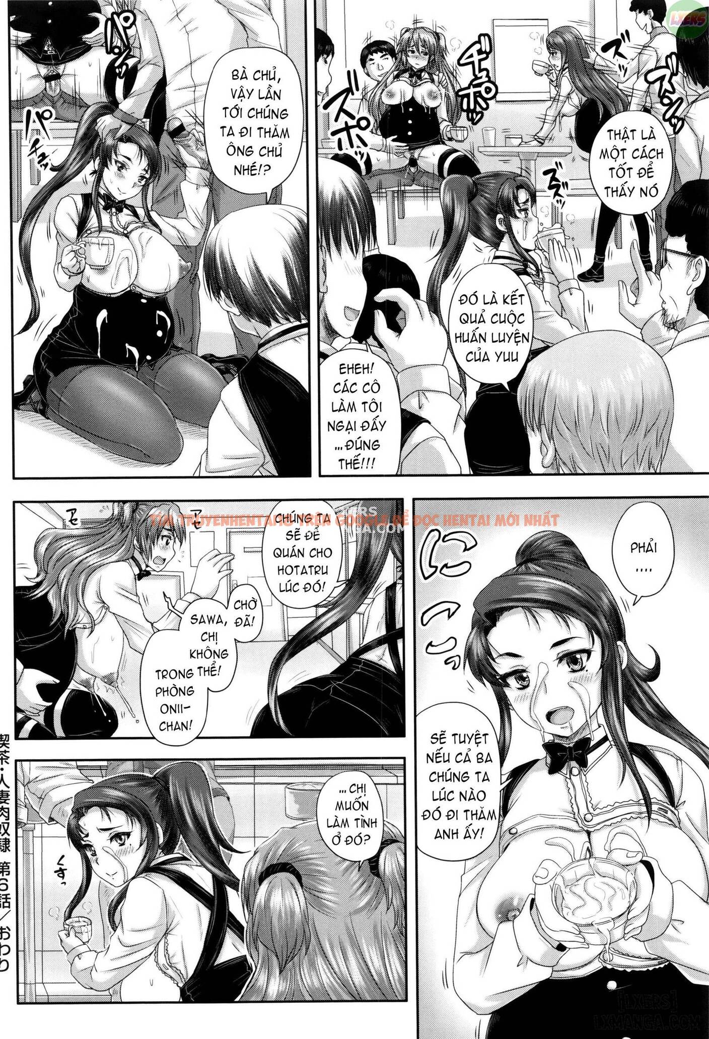 Trang truyện 30 trong truyện tranh Kissa Hitozuma Nikudorei - Chapter 6 - hentai24h.pro