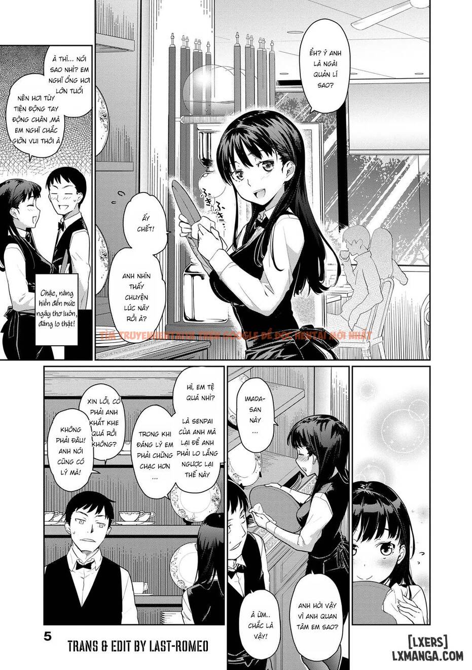 Xem ảnh 2 trong truyện hentai Kissa Terrine No Ichi-nichi - One Shot - hentaitvn.net
