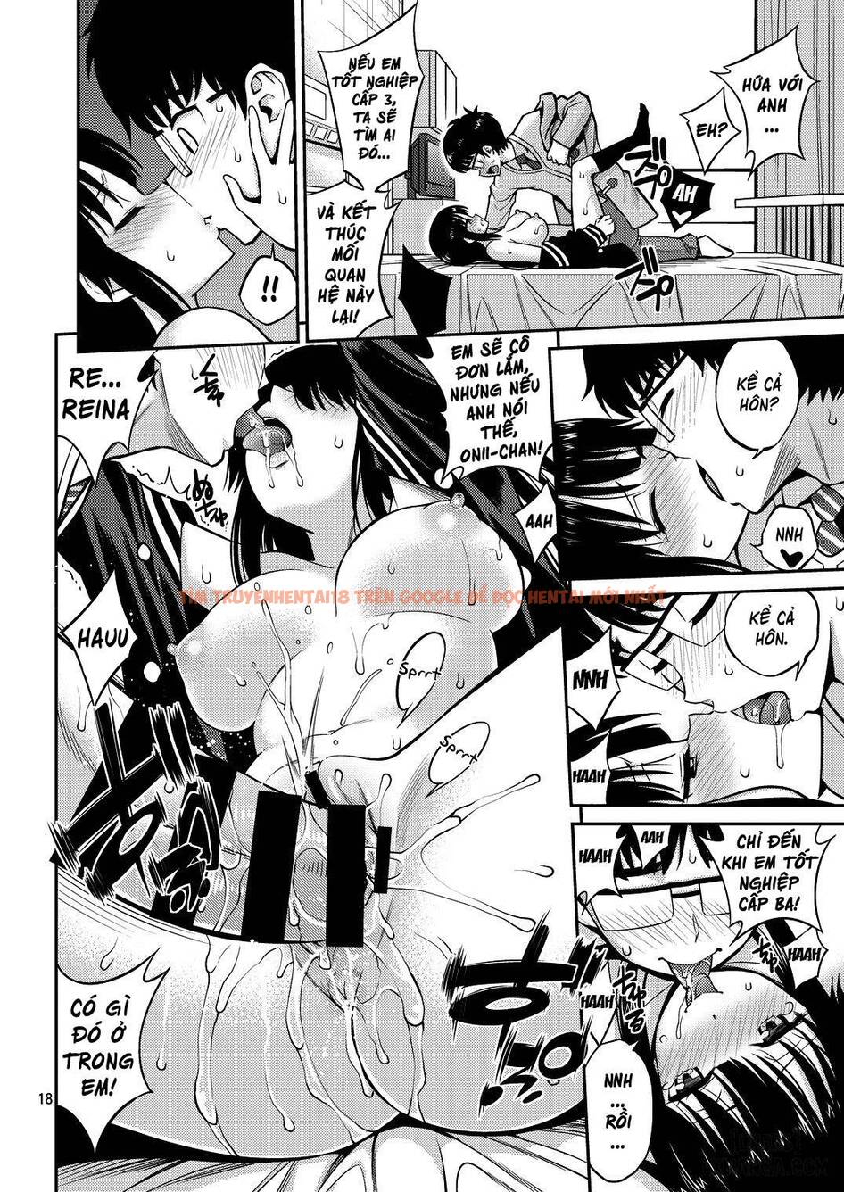 Xem ảnh 10 trong truyện hentai Loạn luân Hôn nhau trong nhà với Em gái - One Shot - hentaitvn.net