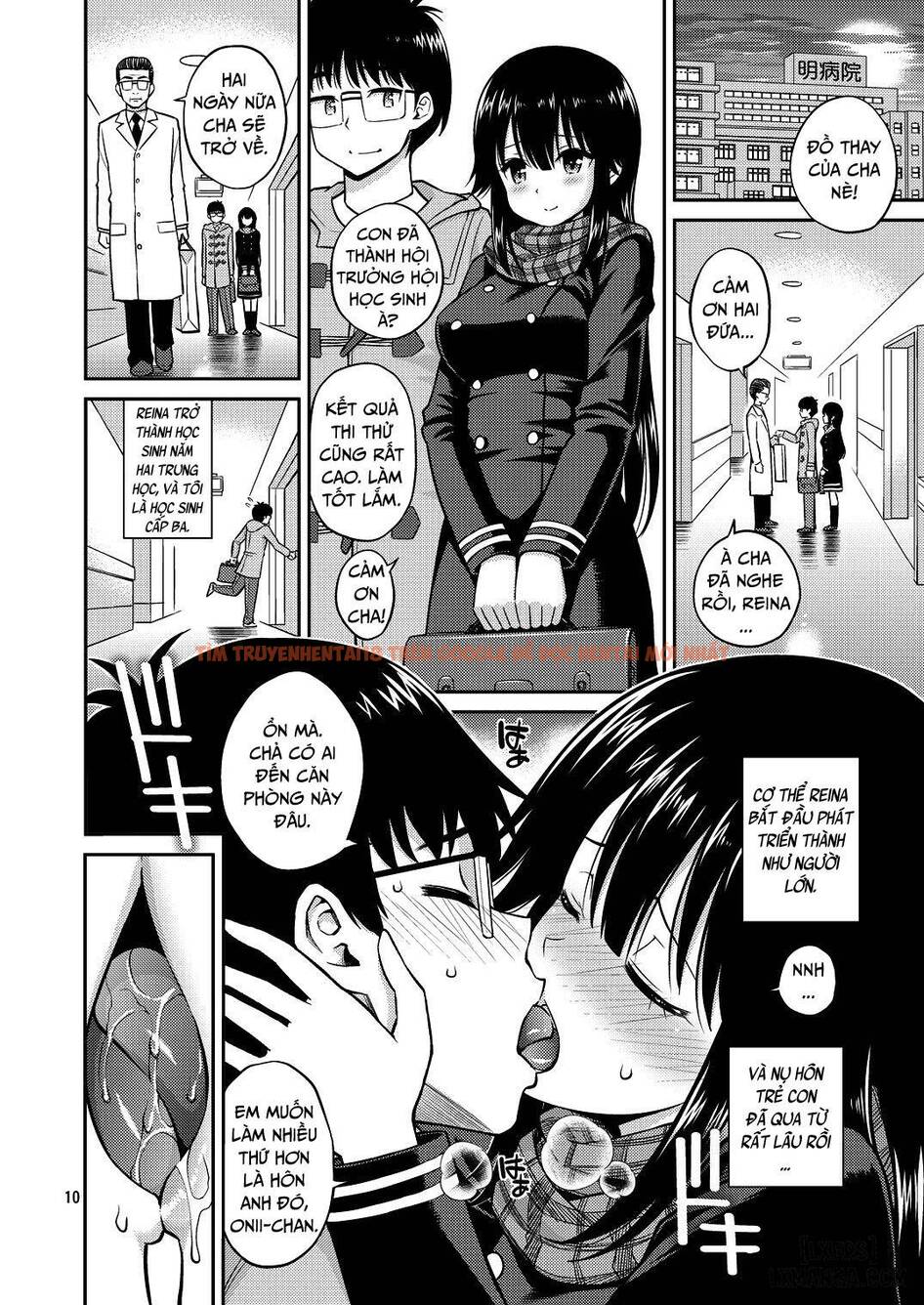 Xem ảnh 4 trong truyện hentai Loạn luân Hôn nhau trong nhà với Em gái - One Shot - hentaitvn.net