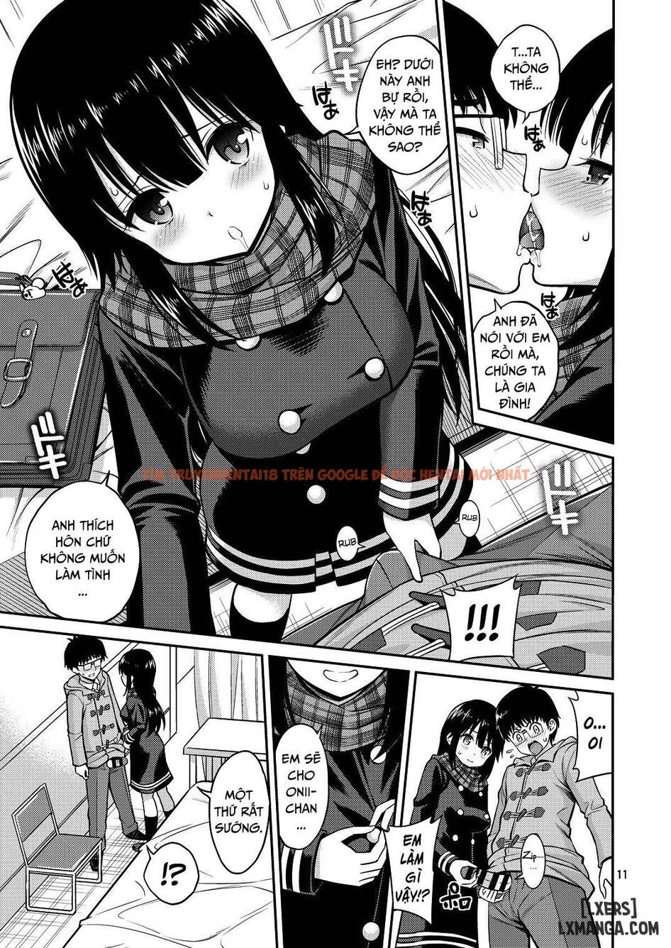 Xem ảnh 5 trong truyện hentai Loạn luân Hôn nhau trong nhà với Em gái - One Shot - hentaitvn.net