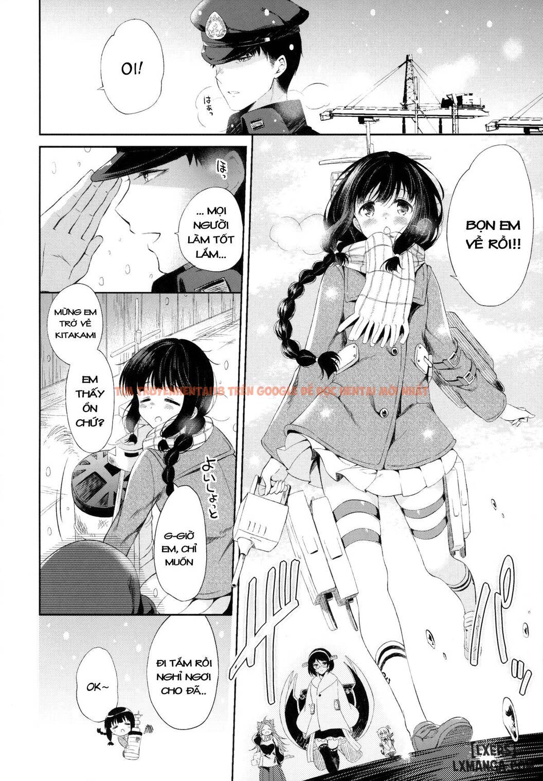 Xem ảnh 4 trong truyện hentai Kitakami-san cùng lớp trưởng thủ thỉ với nhau trong lớp - One Shot - hentaitvn.net