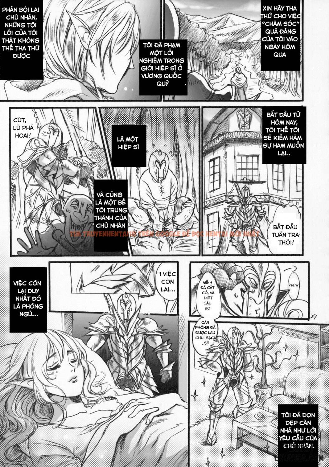 Xem ảnh 25 trong truyện hentai Kitaku Keibiin - One Shot - www.hentaitvn.net