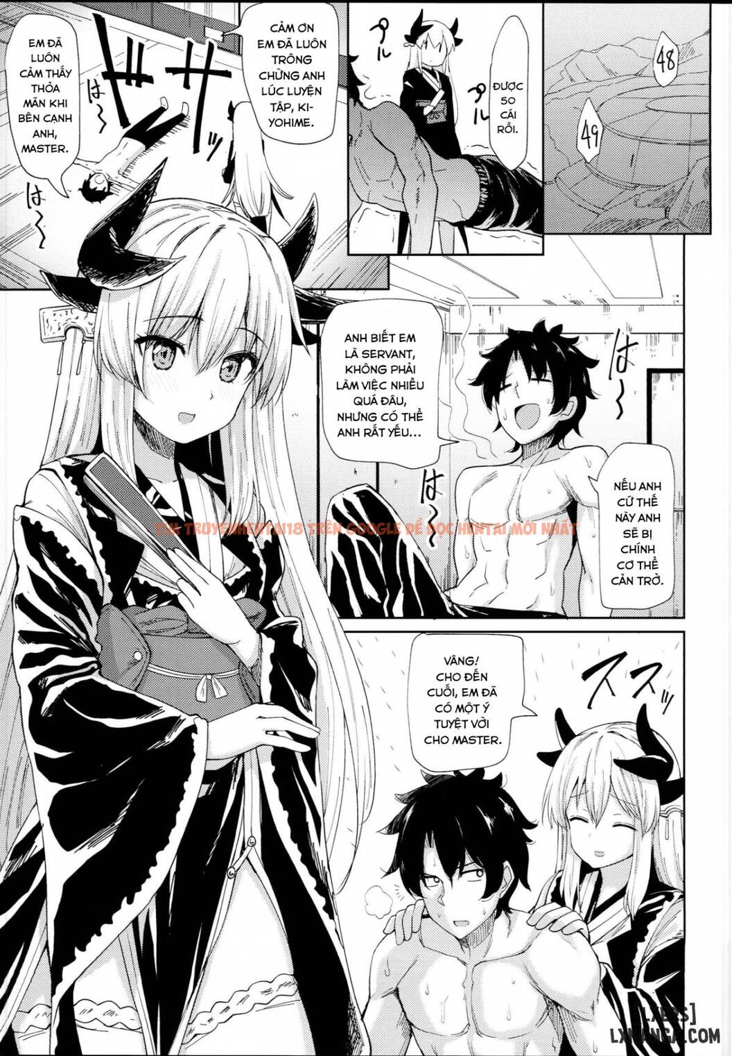 Xem ảnh 4 trong truyện hentai Kiyohime Massage - One Shot - hentaitvn.net