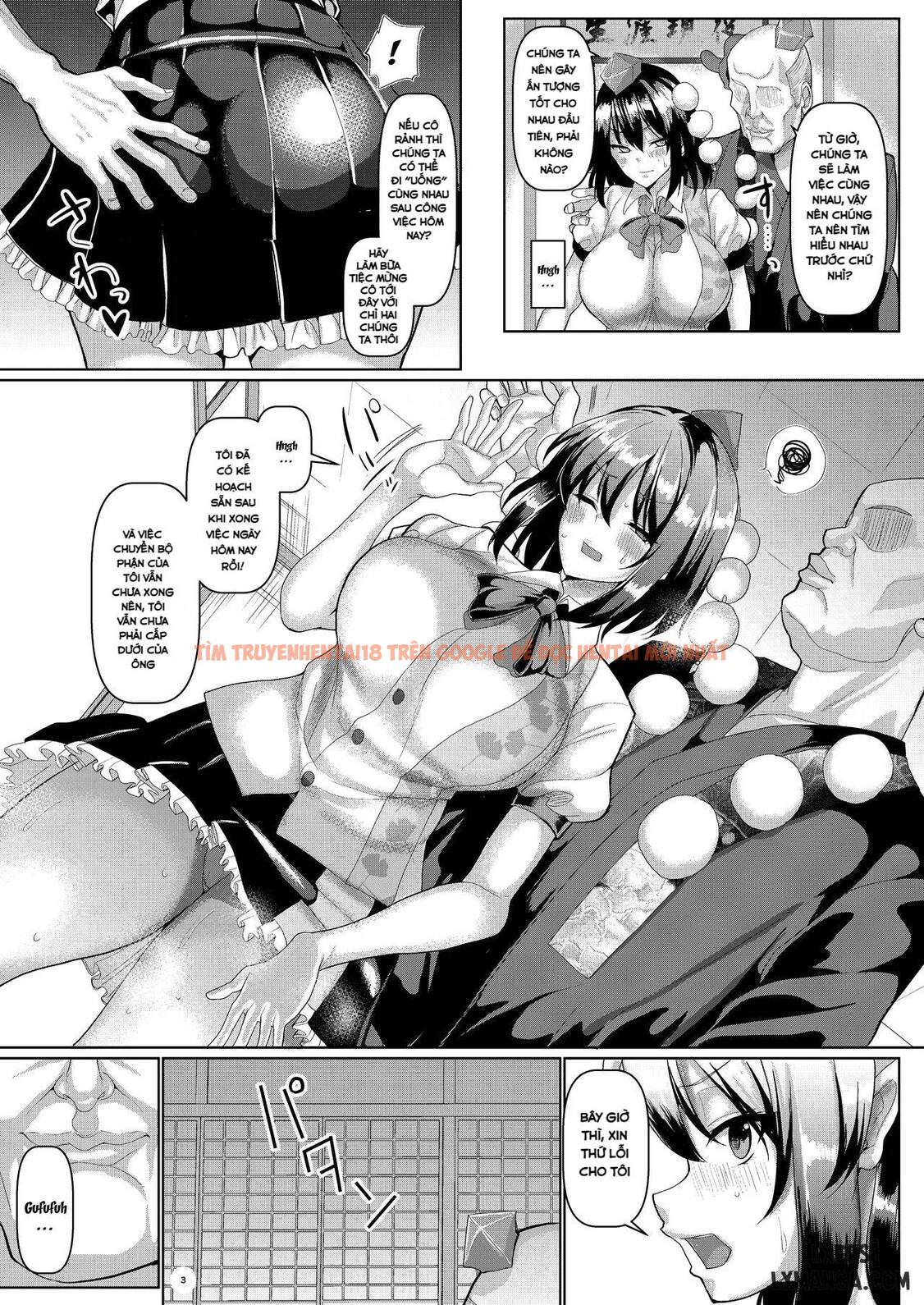 Xem ảnh 3 trong truyện hentai Kiyoku Tadashiku Tanoshii Shokuba - One Shot - hentaitvn.net