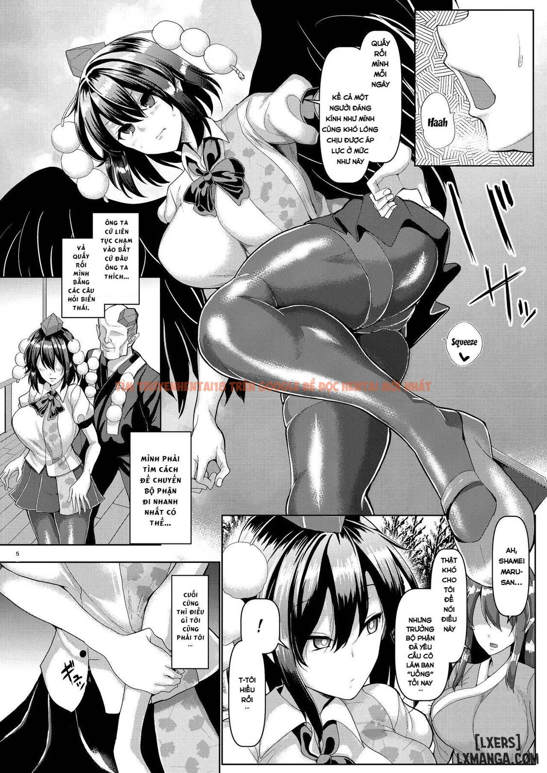 Xem ảnh 5 trong truyện hentai Kiyoku Tadashiku Tanoshii Shokuba - One Shot - hentaitvn.net