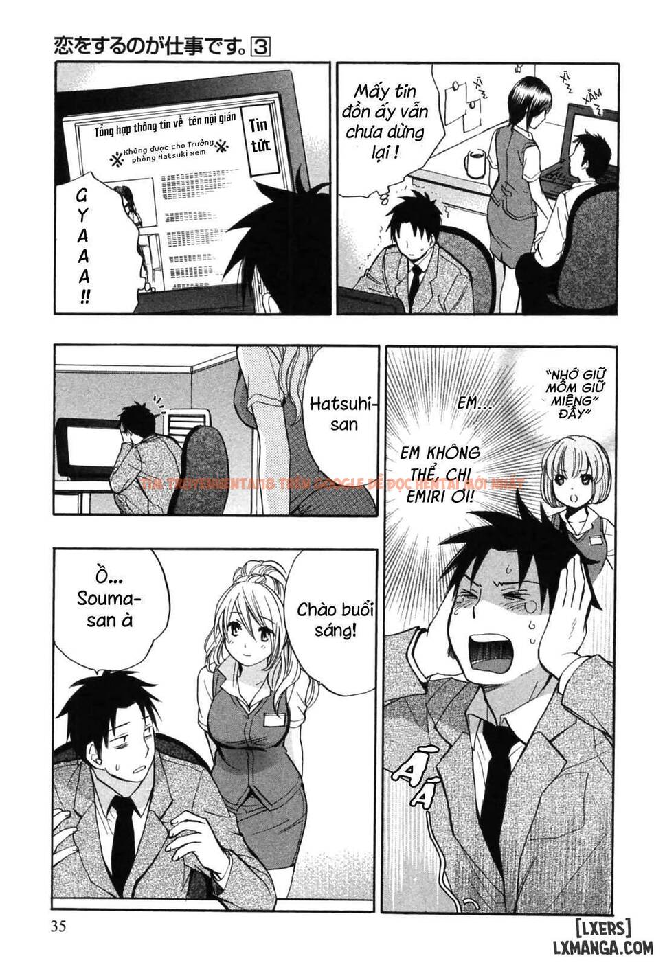 Trang truyện 5 trong truyện tranh Koi Wo Suru No Ga Shigoto Desu - Chapter 18 - hentai24h.pro