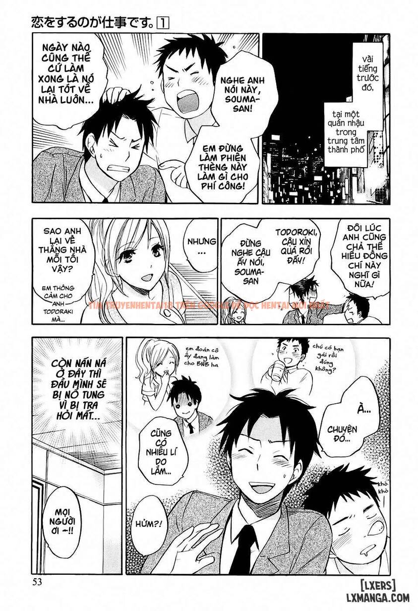 Trang truyện 4 trong truyện tranh Koi Wo Suru No Ga Shigoto Desu - Chapter 3 - hentai24h.pro