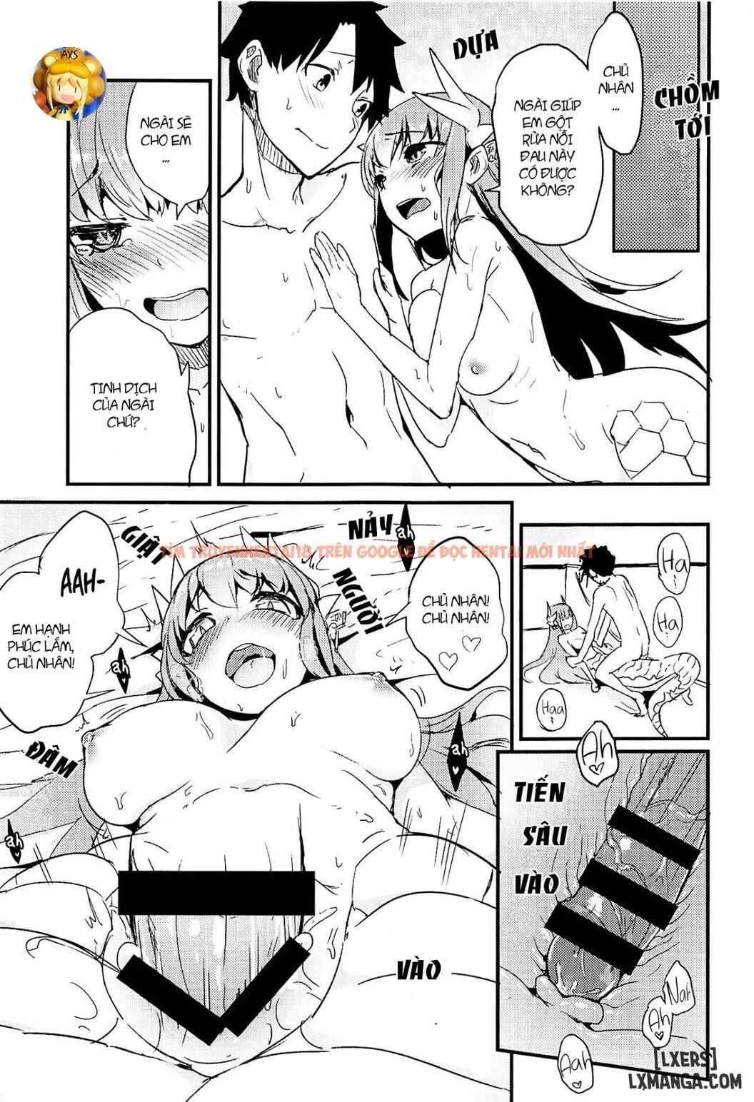 Trang truyện 18 trong truyện tranh Trời Tối Rồi Uwabami! - One Shot - hentai24h.pro