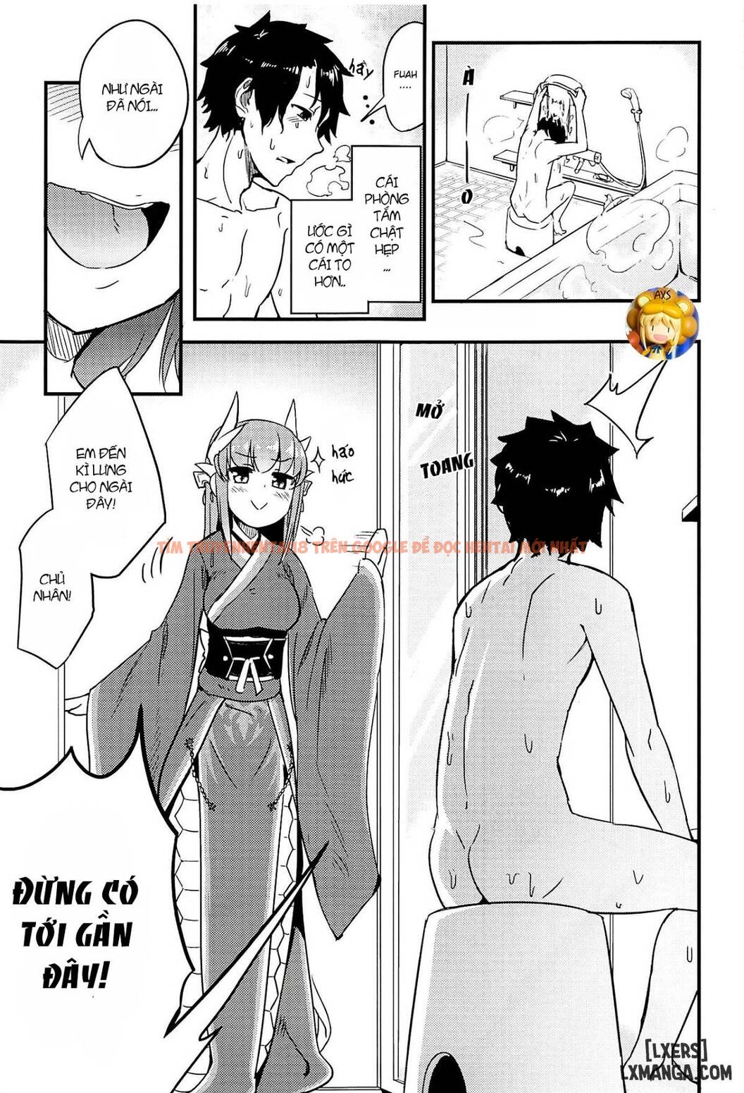 Trang truyện 2 trong truyện tranh Trời Tối Rồi Uwabami! - One Shot - hentai24h.pro