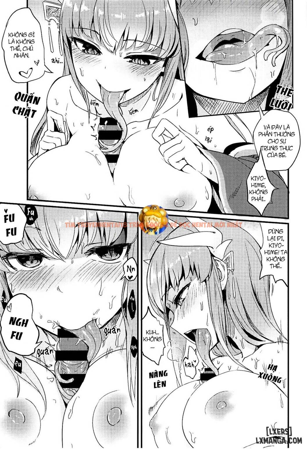Trang truyện 8 trong truyện tranh Trời Tối Rồi Uwabami! - One Shot - hentai24h.pro
