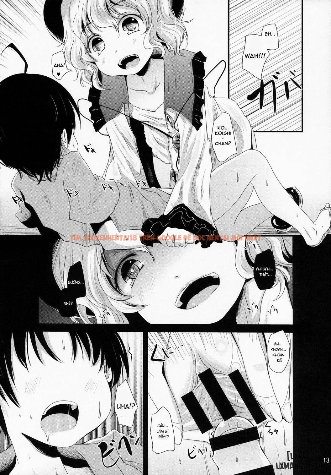 Xem ảnh 11 trong truyện hentai Koishi-Chan Let's Play - One Shot - hentaitvn.net