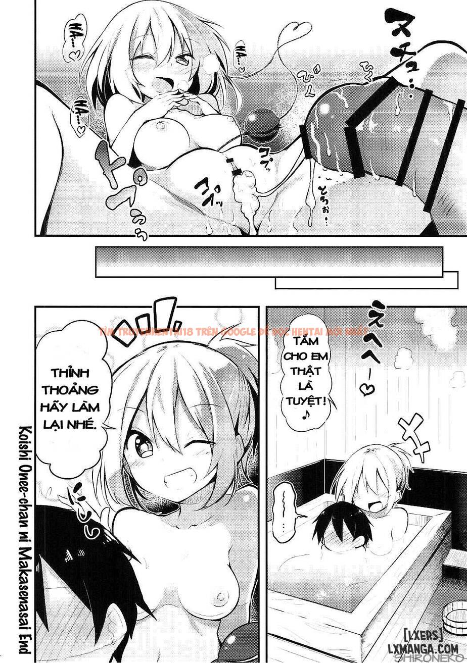 Trang truyện 20 trong truyện tranh Để Đó Cho Onee-san Lo Cho Nhé - One Shot - www.lxmanga.org
