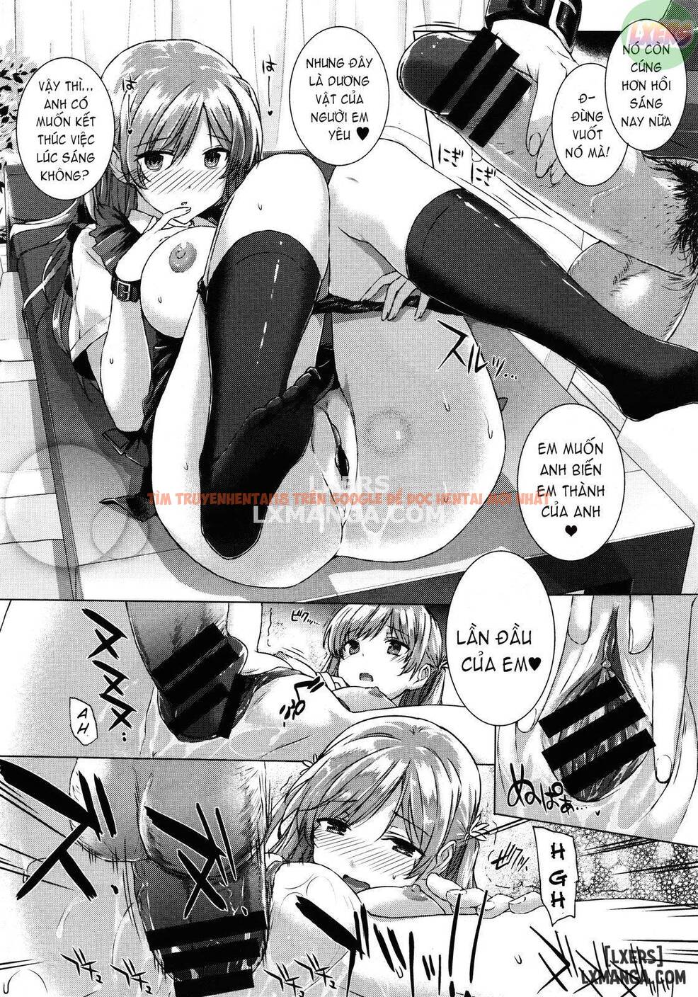 Trang truyện 28 trong truyện tranh Koku Haku Lovers - Chapter 1 - hentai24h.pro
