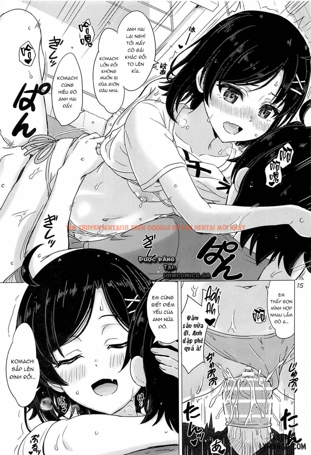 Xem ảnh 16 trong truyện hentai Komachi And Iroha Always Have Sex With Hachiman - One Shot - hentaitvn.net
