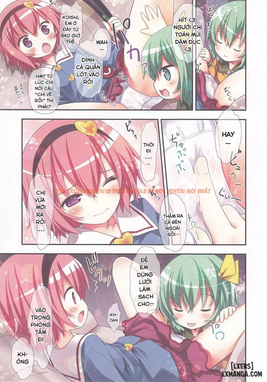 Trang truyện 8 trong truyện tranh Komeiji Shimai No Futari Ecchi - One Shot - lxmanga.org