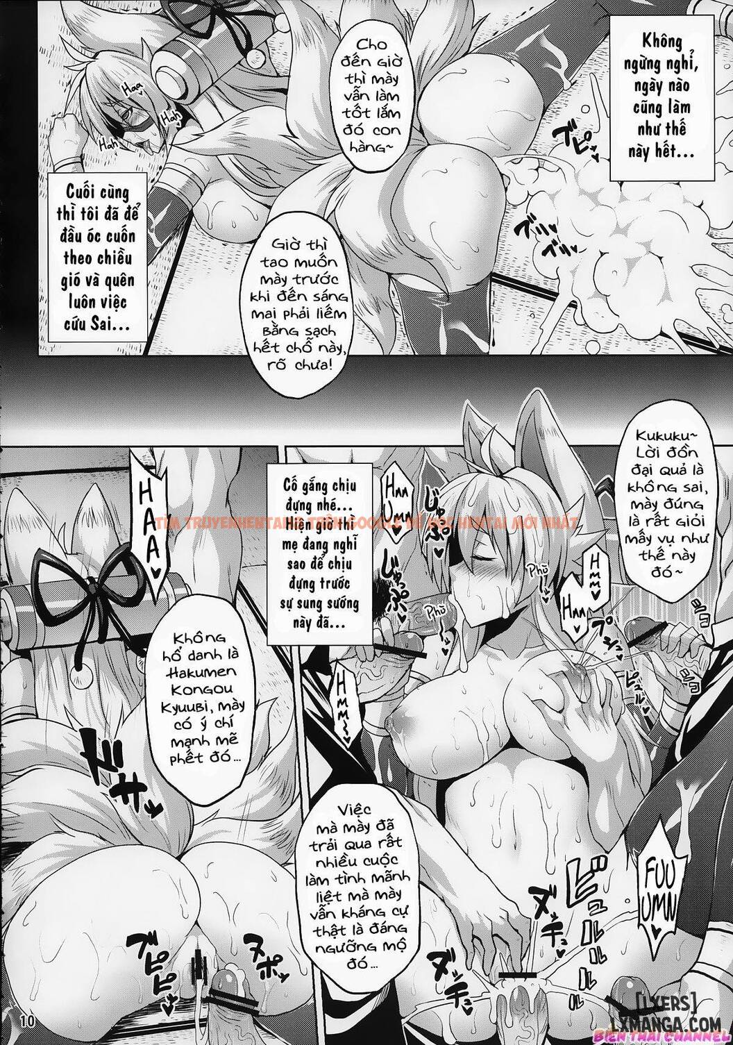 Trang truyện 8 trong truyện tranh Bạo Dâm Bé Cáo Tóc Vàng Xinh Đẹp - One Shot - lxmanga.org