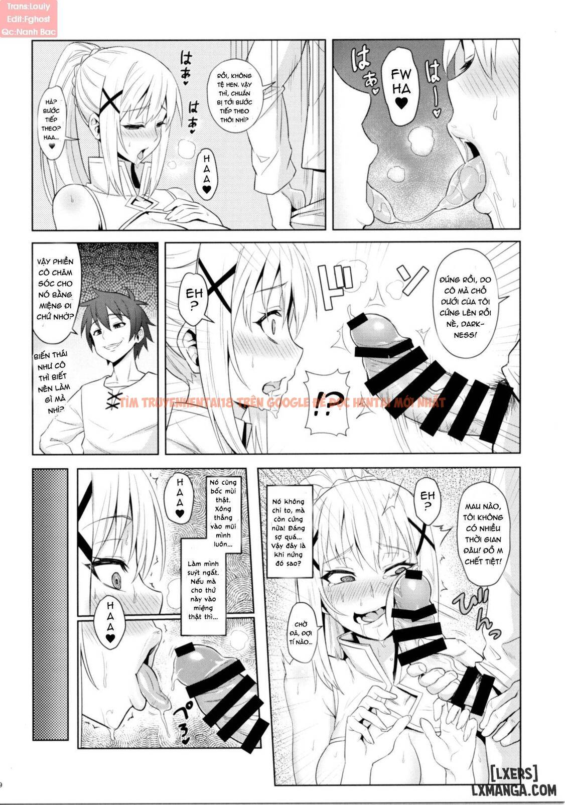 Trang truyện 10 trong truyện tranh Kono Daraku Shita Onna Kishi Ni Syukufuku O - One Shot - hentai24h.pro