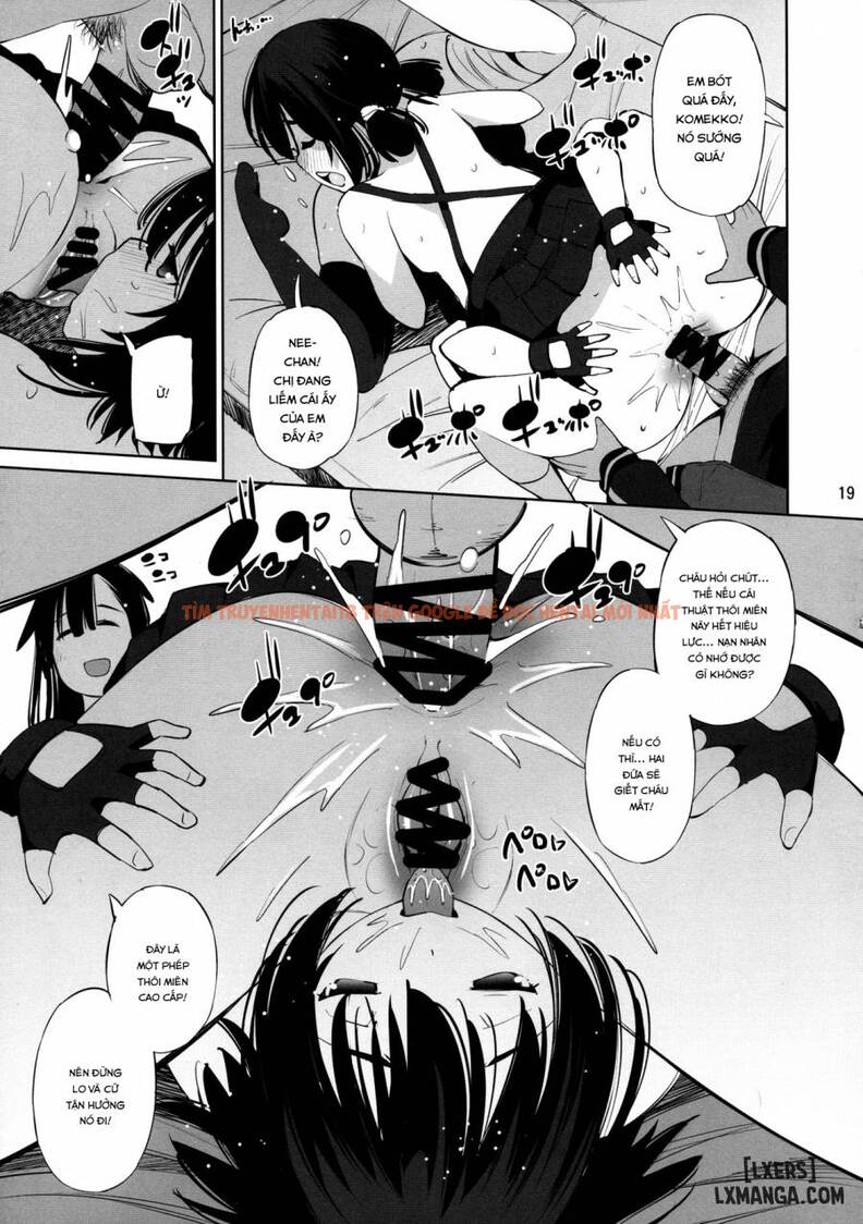 Xem ảnh 17 trong truyện hentai Kono Iyarashii Shimai Ni Saimin O - One Shot - hentaitvn.net