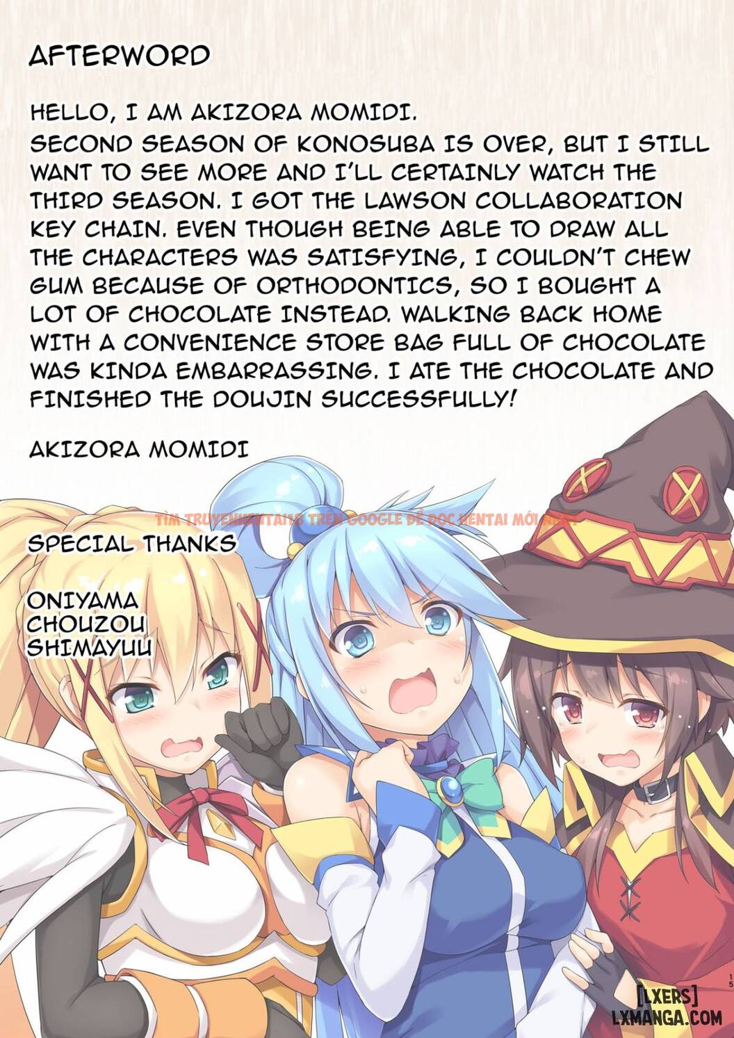 Xem ảnh 15 trong truyện hentai Kono Subarashii Seiyoku Ni Syukufuku O - One Shot - hentaitvn.net