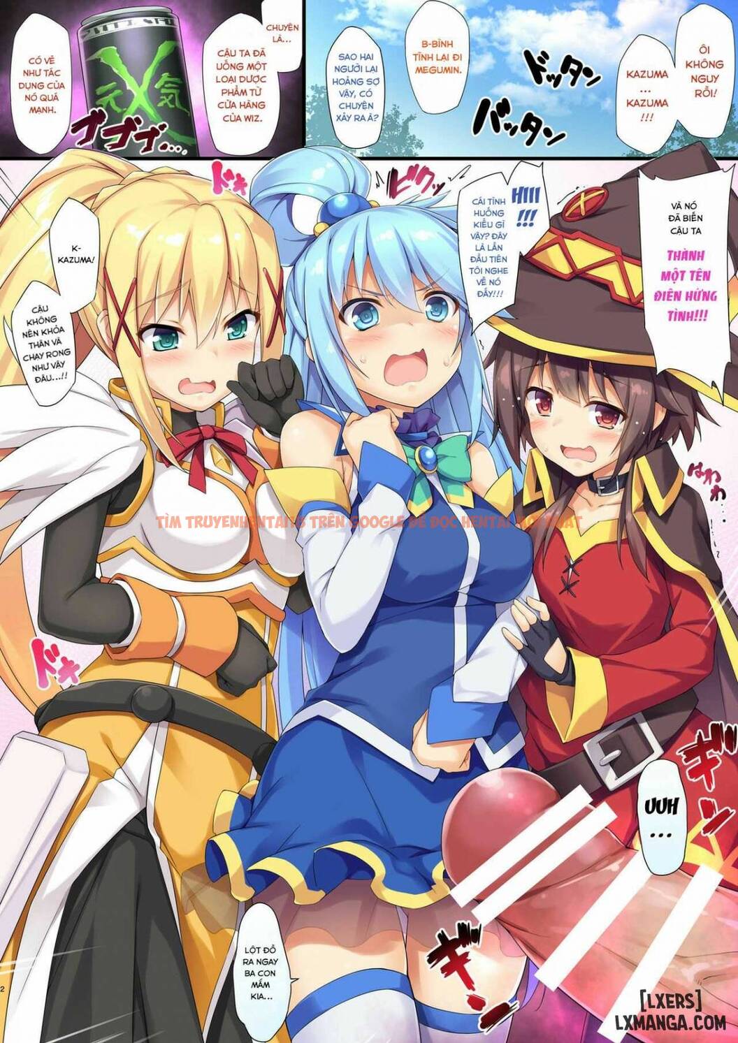 Xem ảnh 4 trong truyện hentai Kono Subarashii Seiyoku Ni Syukufuku O - One Shot - hentaitvn.net