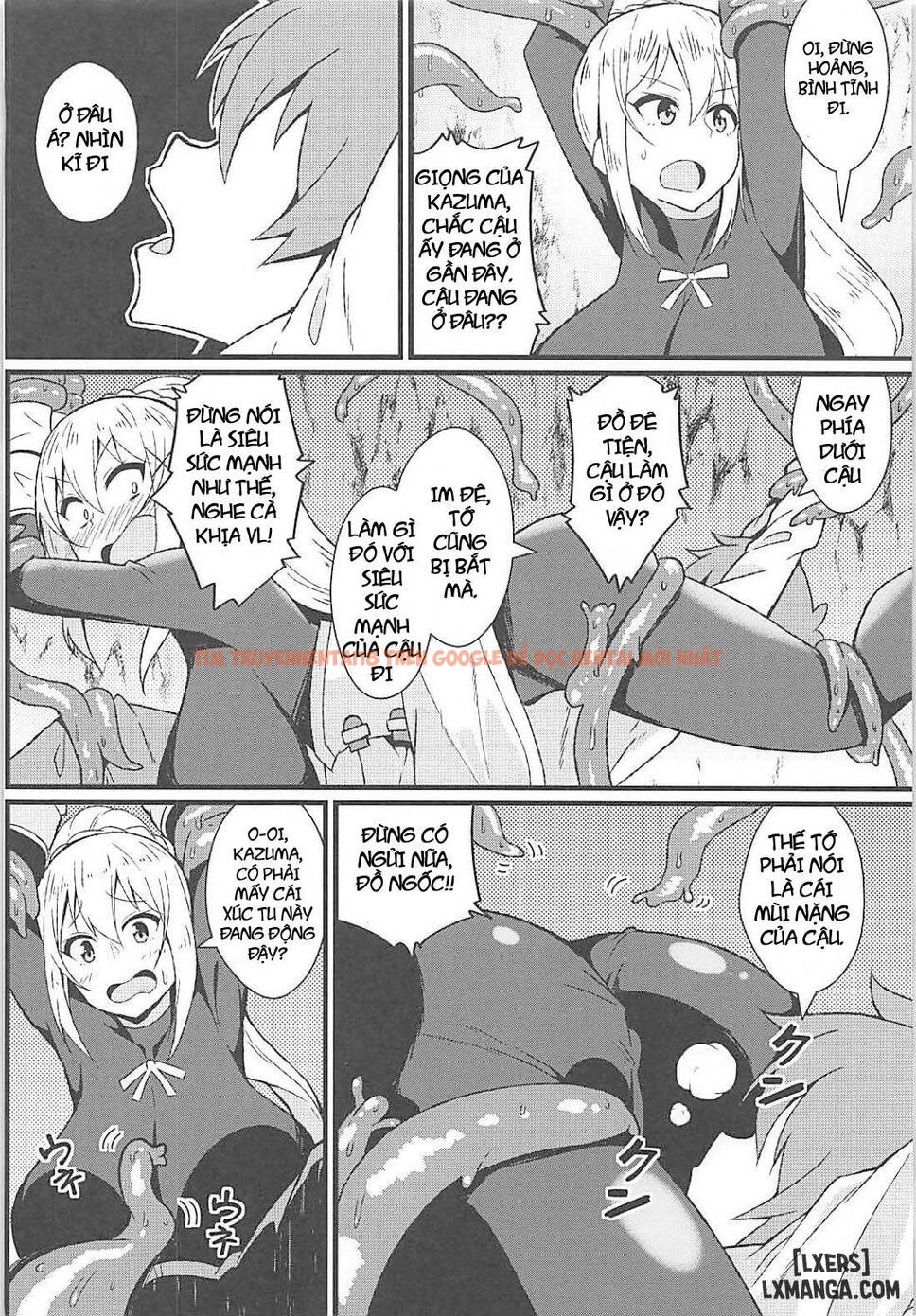 Trang truyện 4 trong truyện tranh Kono Subarashii Wana De Darkness To - One Shot - hentai24h.pro