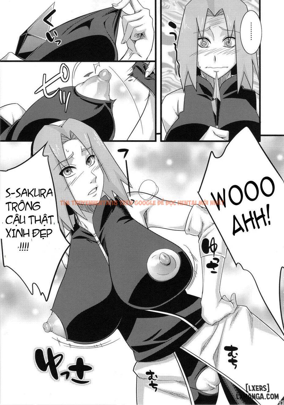 Trang truyện 14 trong truyện tranh Konoha Saboten - One Shot - hentai24h.pro