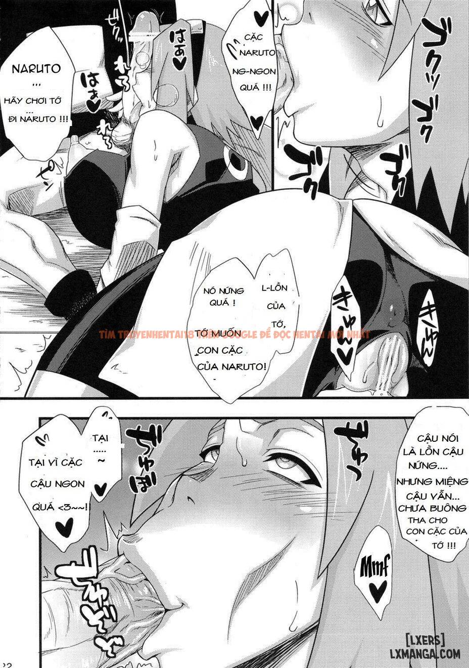 Trang truyện 19 trong truyện tranh Konoha Saboten - One Shot - hentai24h.pro
