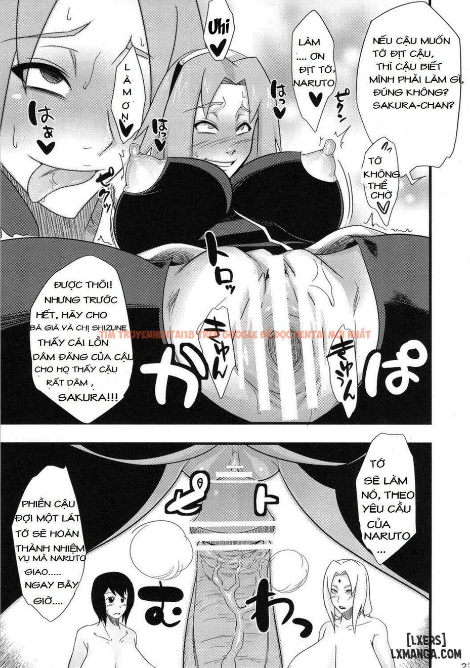 Trang truyện 20 trong truyện tranh Konoha Saboten - One Shot - hentai24h.pro