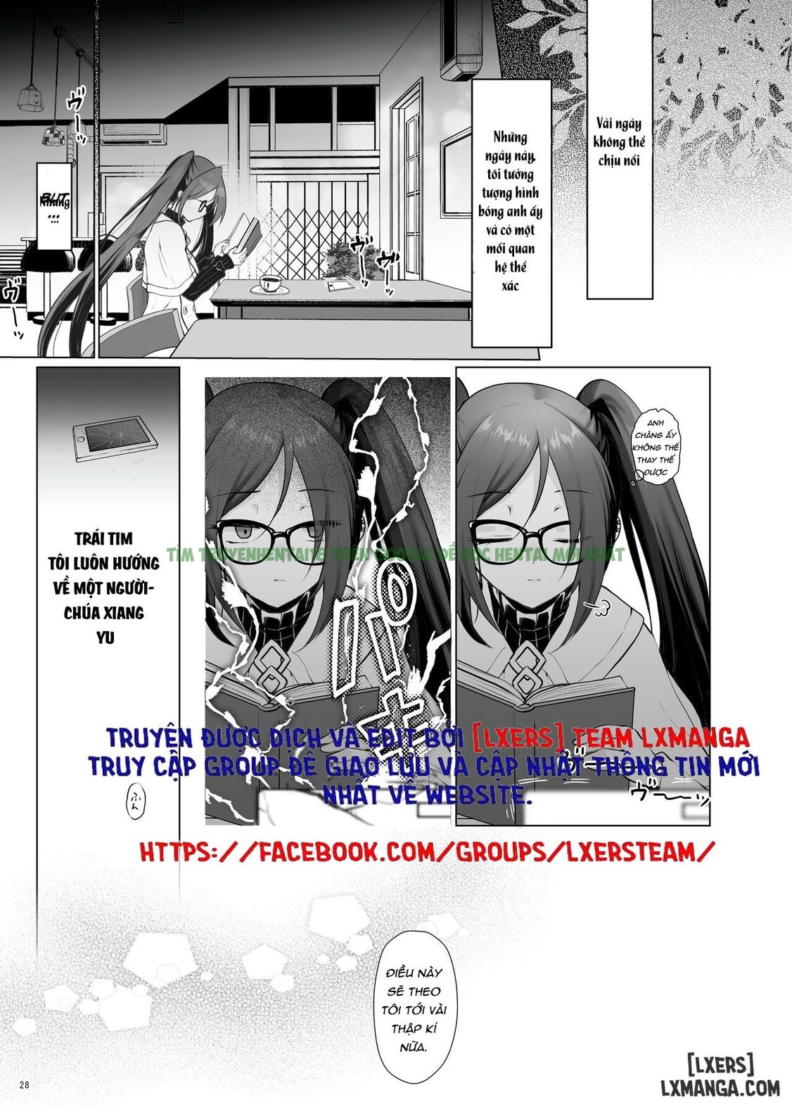 Xem ảnh 27 trong truyện hentai Konya Sabishii Hinageshi Wa - Chap 1 - truyenhentai18.net