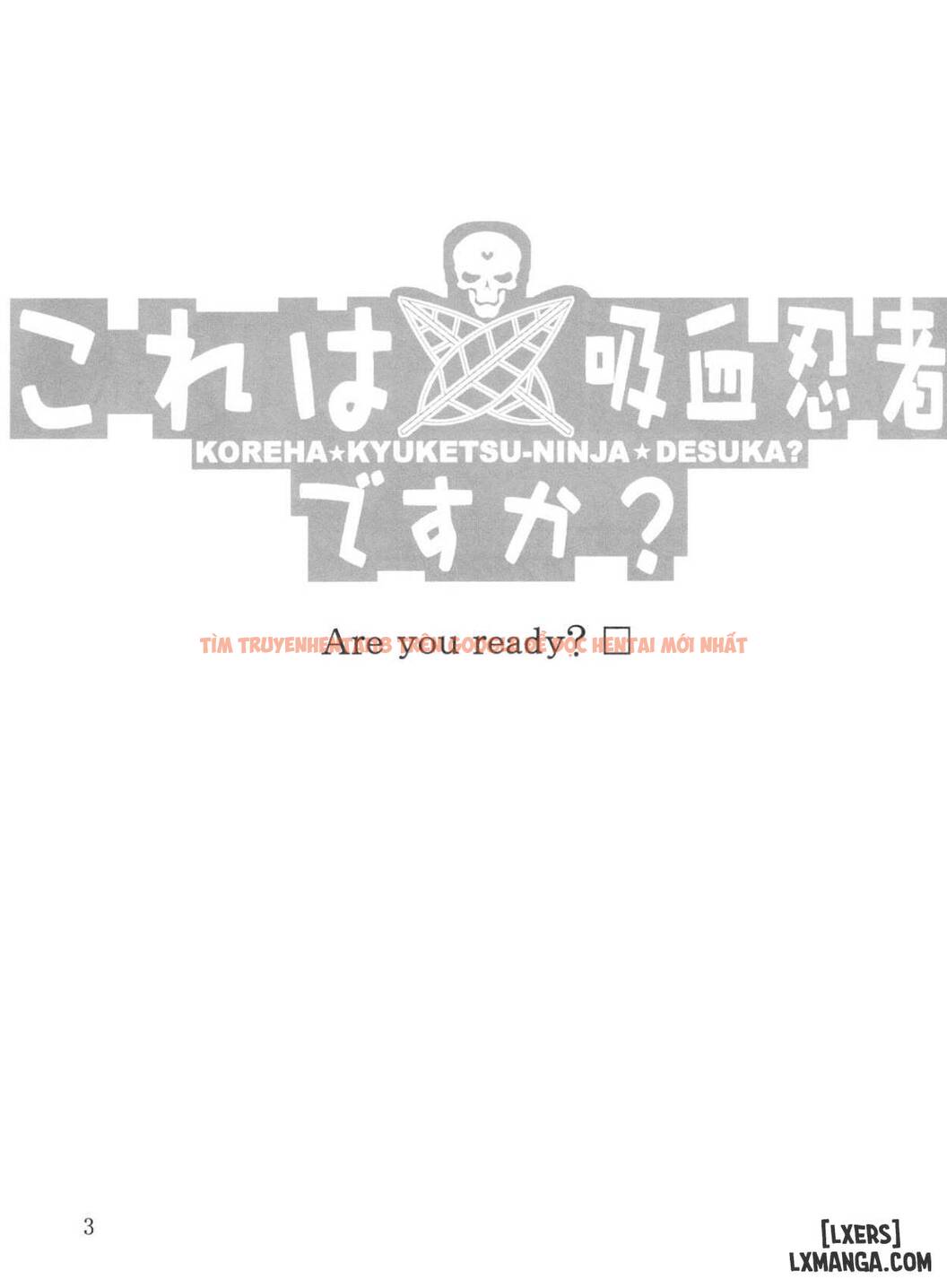 Trang truyện 21 trong truyện tranh Có Phải Là Một Ninja Hút Máu Không? - One Shot - lxmanga.org