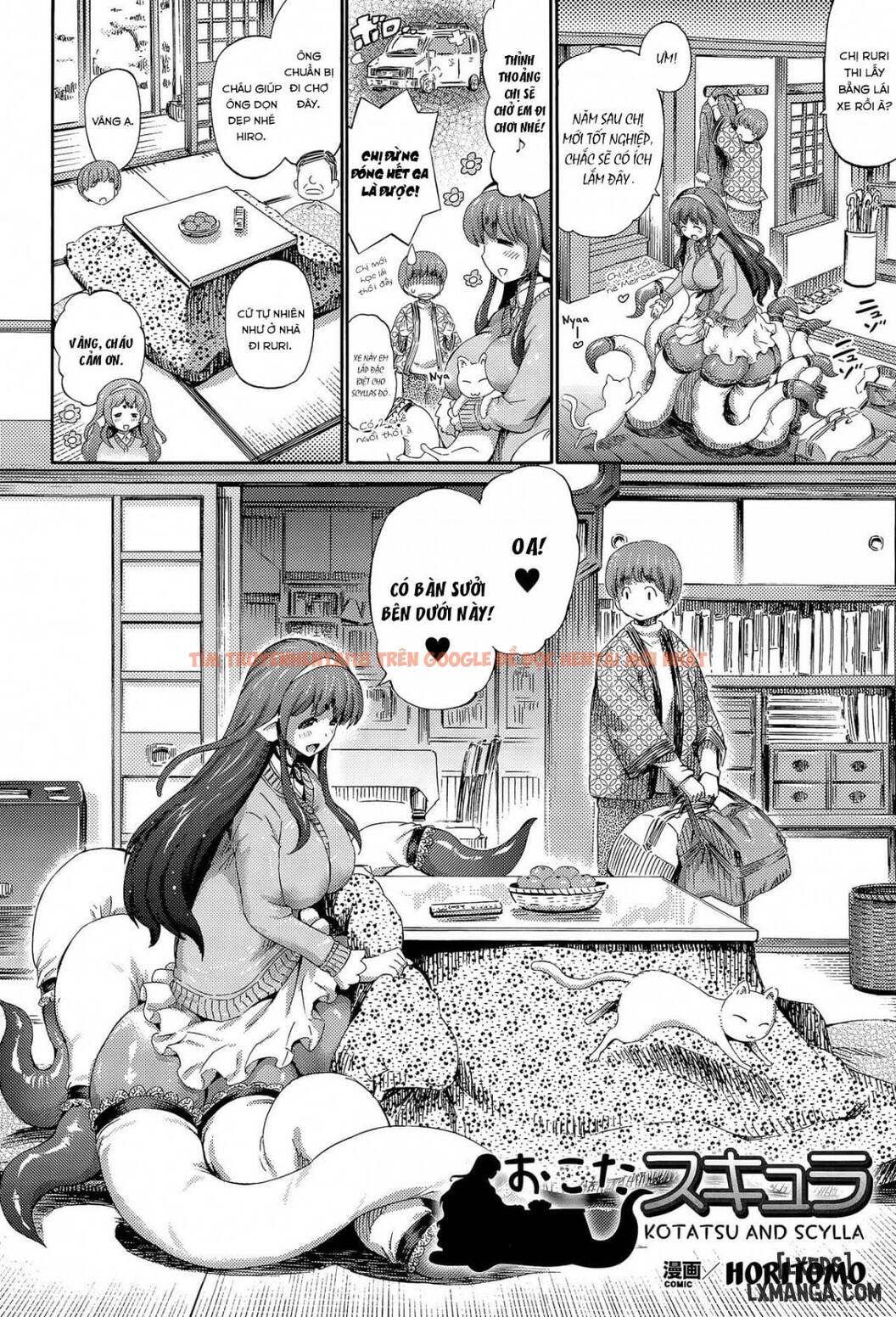Trang truyện 1 trong truyện tranh Kotatsu And Scylla - One Shot - lxmanga.org