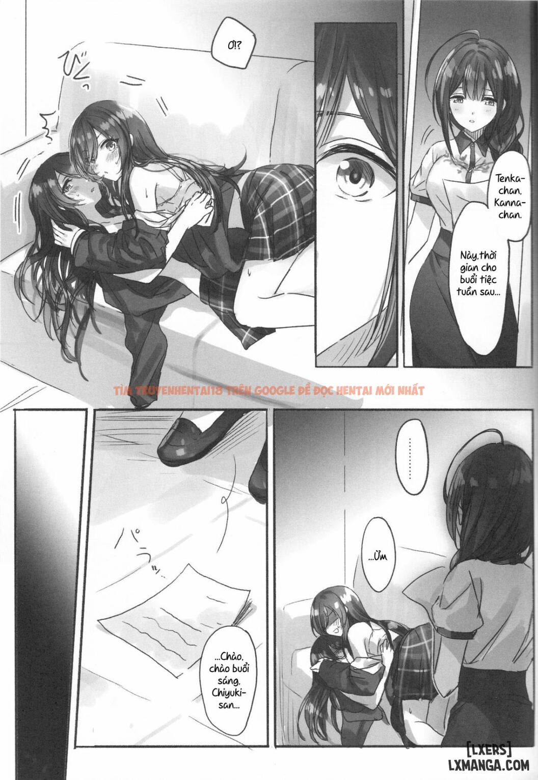 Trang truyện 4 trong truyện tranh Yuri Hentai Dáng Nhìn Hạnh Phúc - One Shot - hentai24h.pro