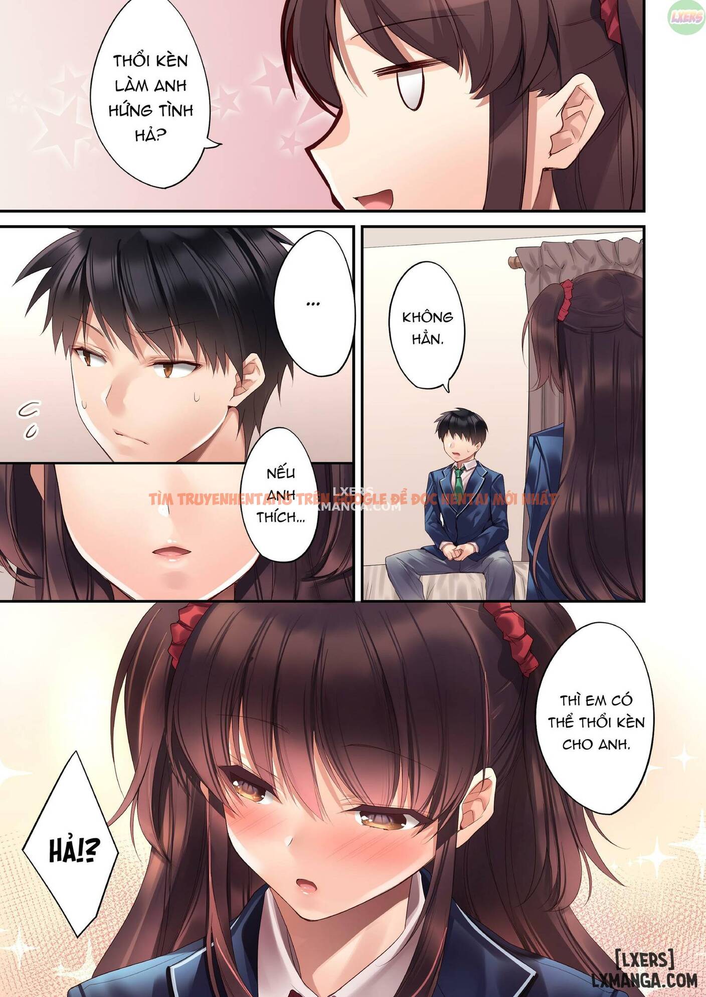 Xem ảnh 14 trong truyện hentai Kouhai JK Ga Gimai Ni!? Namaiki Na Imouto Ni Iroiro Wakarasete Mita - One Shot - hentaitvn.net