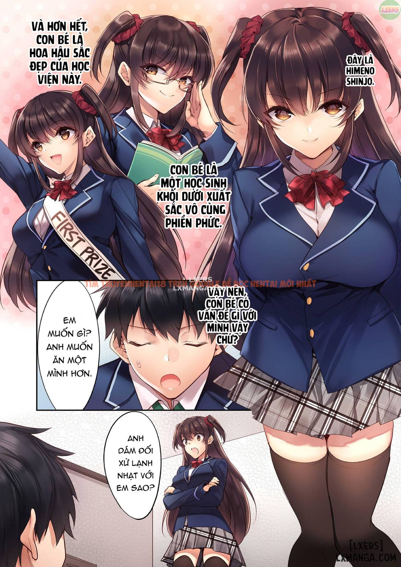 Xem ảnh 5 trong truyện hentai Kouhai JK Ga Gimai Ni!? Namaiki Na Imouto Ni Iroiro Wakarasete Mita - One Shot - hentaitvn.net