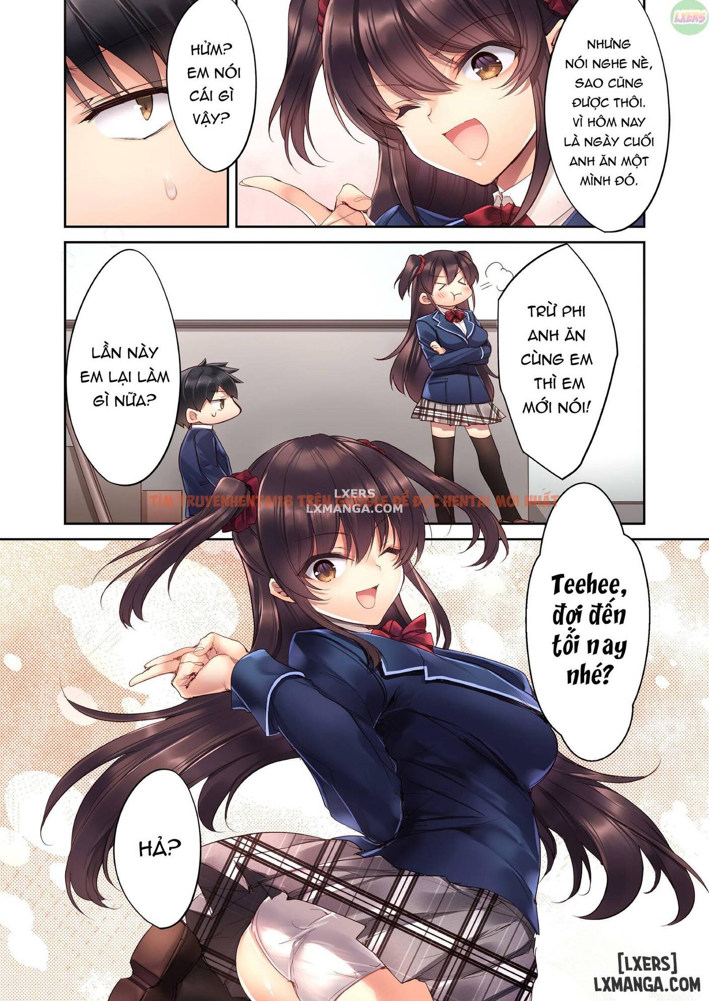 Xem ảnh 6 trong truyện hentai Kouhai JK Ga Gimai Ni!? Namaiki Na Imouto Ni Iroiro Wakarasete Mita - One Shot - hentaitvn.net